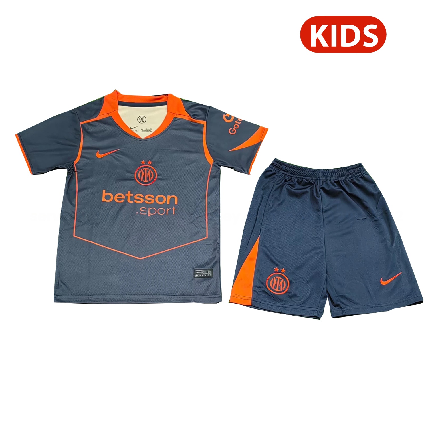 Inter Milan 25-26 Third Kids Kit - Unitedfutballjersey