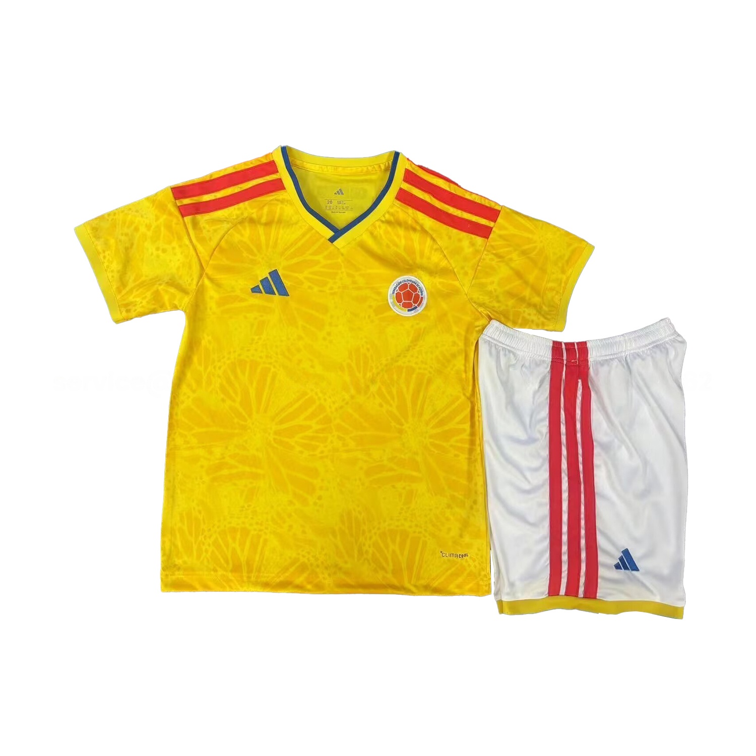 Colombia 2026 Home (Leaked Version) Kids Kit - Unitedfutballjersey