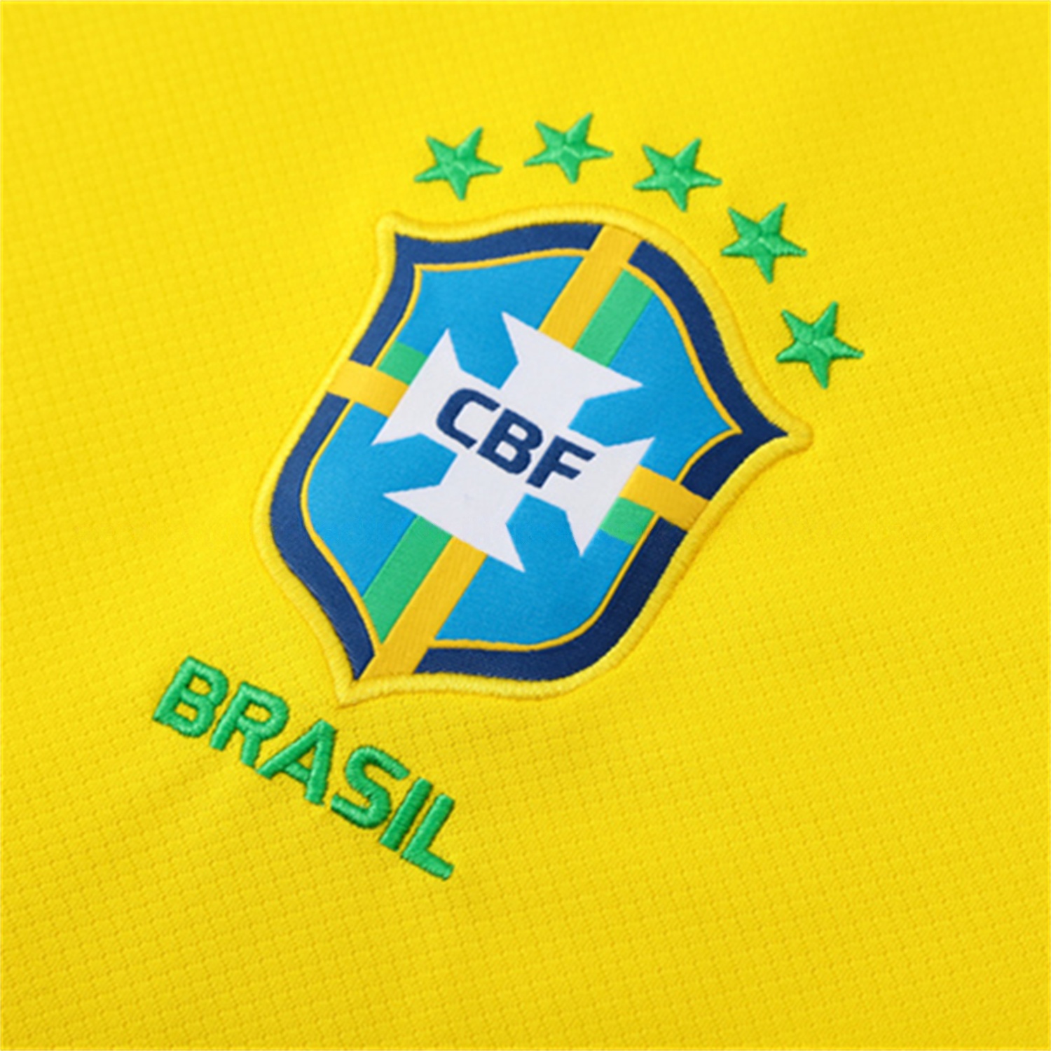 Brazil 25-26 Short-Sleeve Training Set - Yellow Top & Black Shorts - Unitedfutballjersey