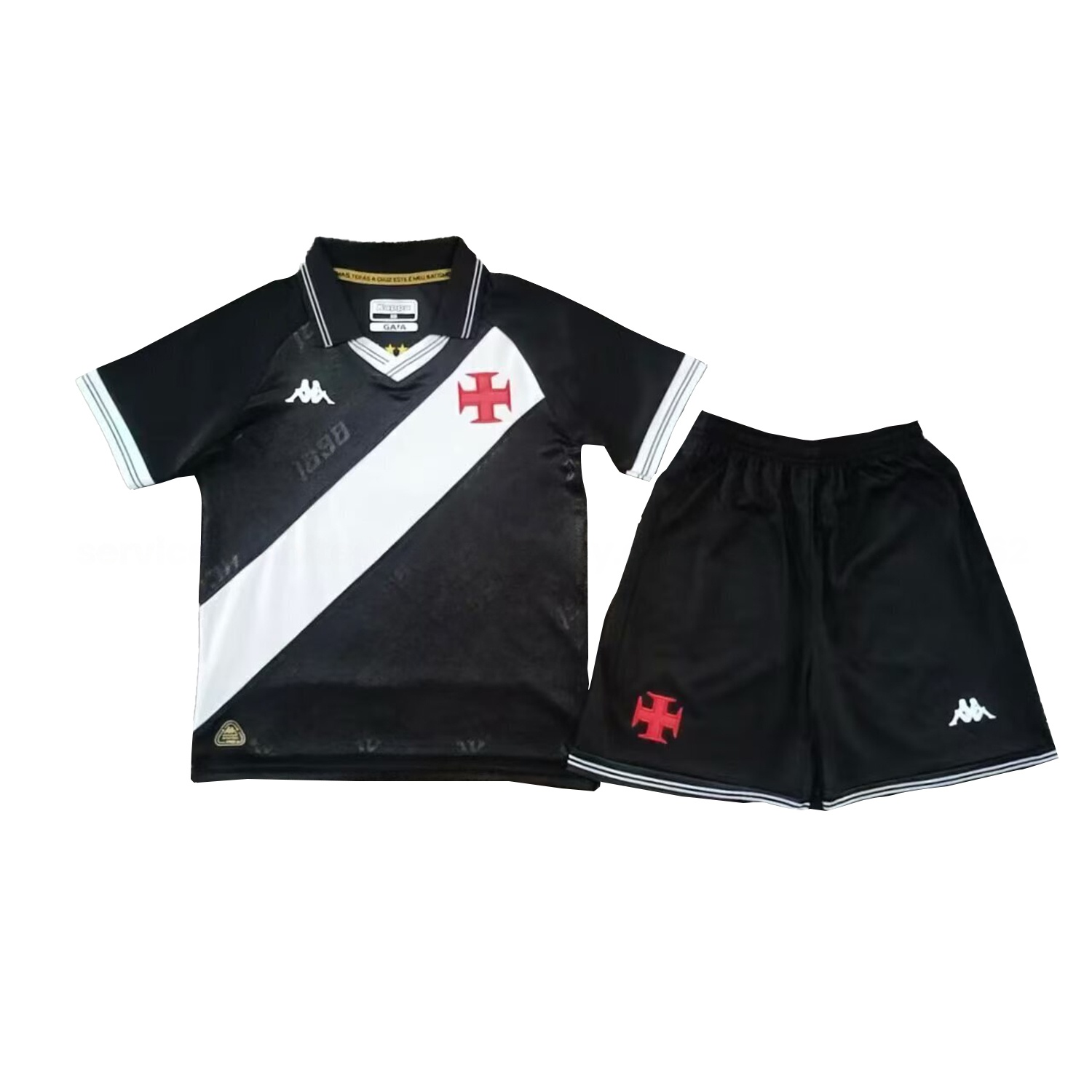 Vasco da Gama 25-26 Home Unsponsored Kids Kit - Unitedfutballjersey