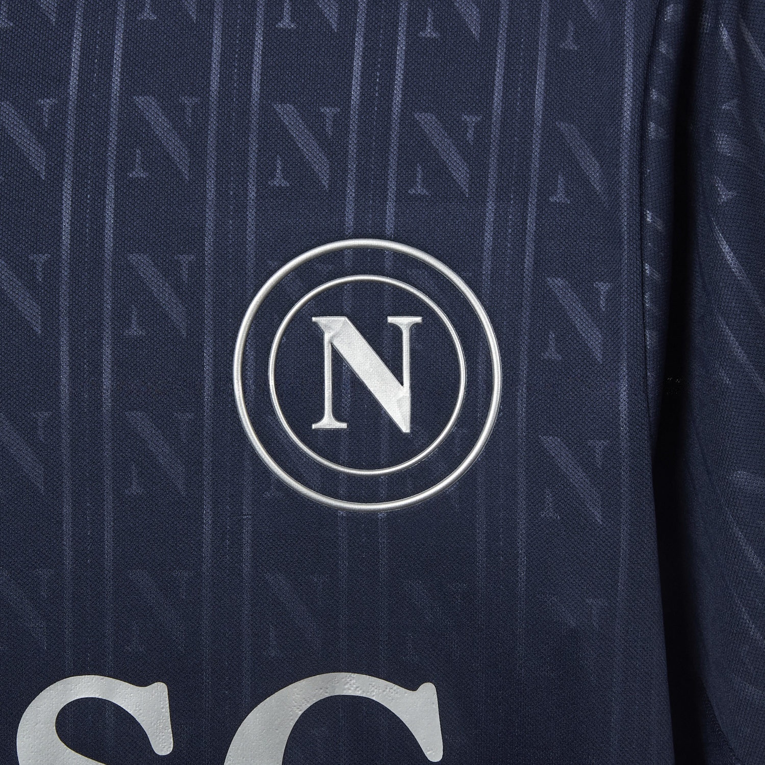 Napoli 25-26 European Third Deep Blue Jersey - Fans Version - Unitedfutballjersey