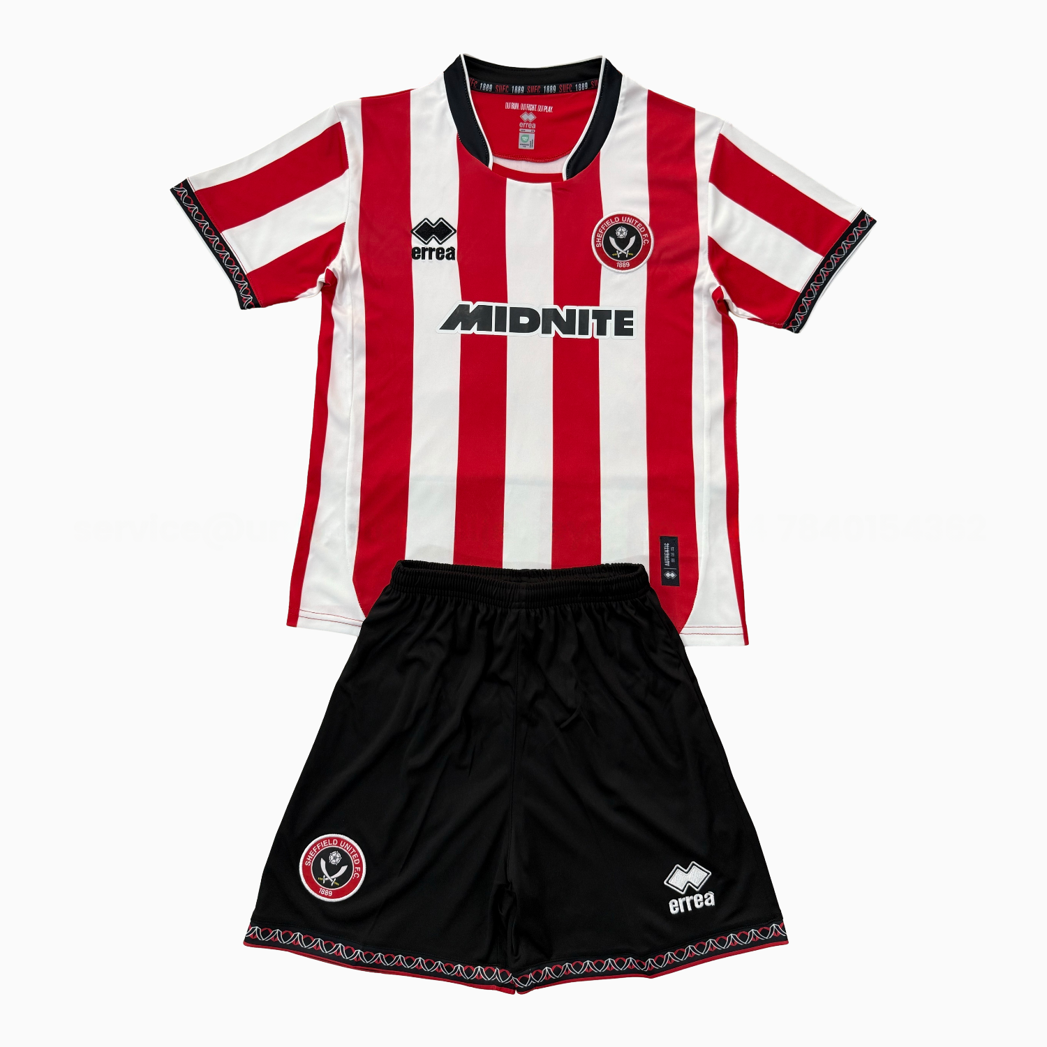 Sheffield United 25-26 Home Men's Adult Jersey Set - Fans Version - Unitedfutballjersey