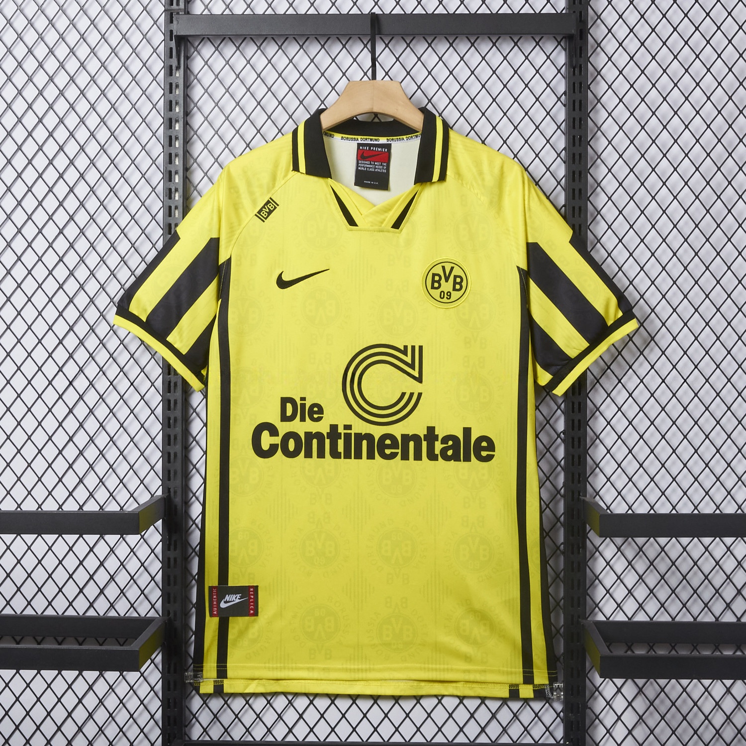 Retro Dortmund 1996-97 Home Jersey - Unitedfutballjersey