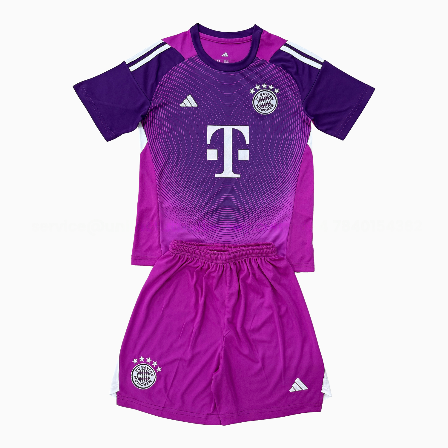 Bayern Munich 25-26 Pueple Goalkeeper Men's Adult Jersey Set - Fans Version - Unitedfutballjersey