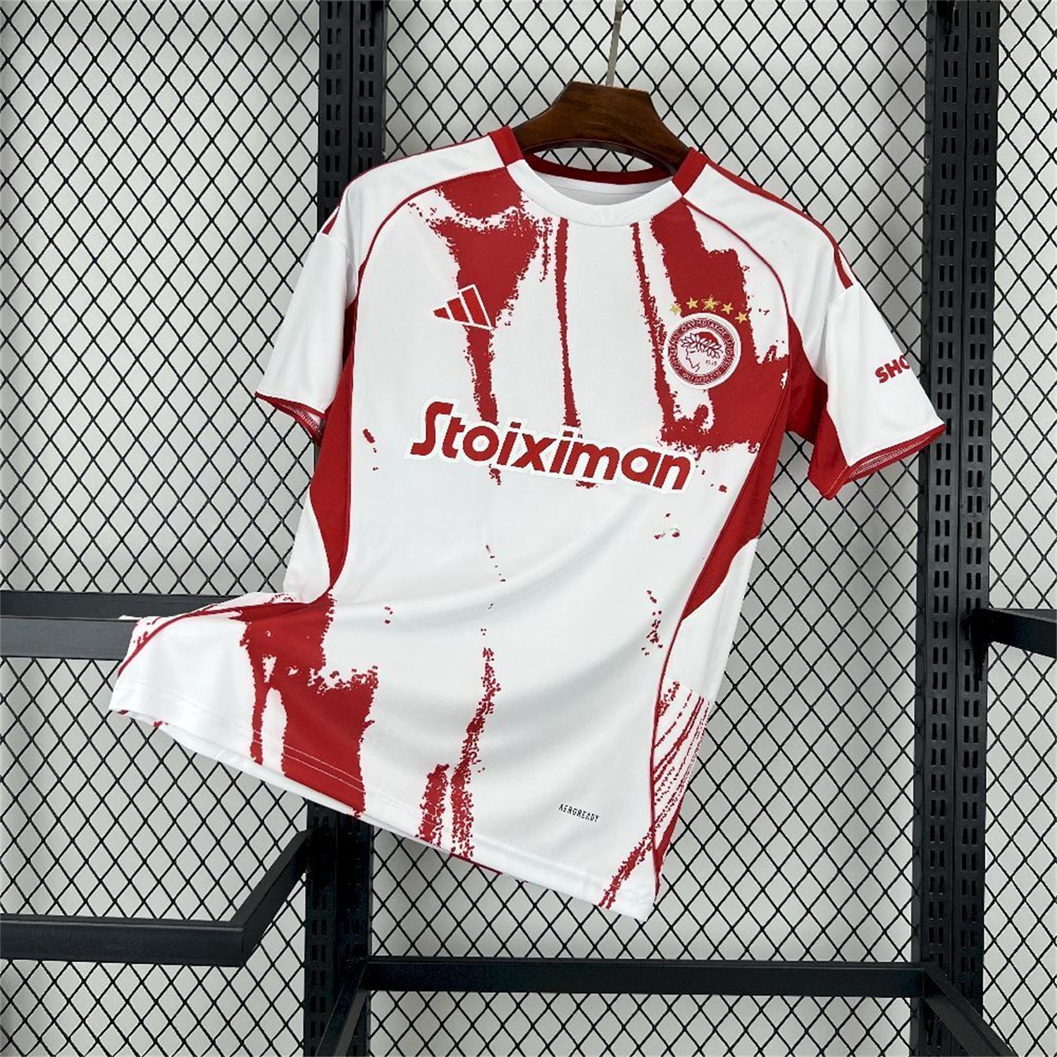Olympiacos 25-26 Away White Jersey - Fans Version - Unitedfutballjersey