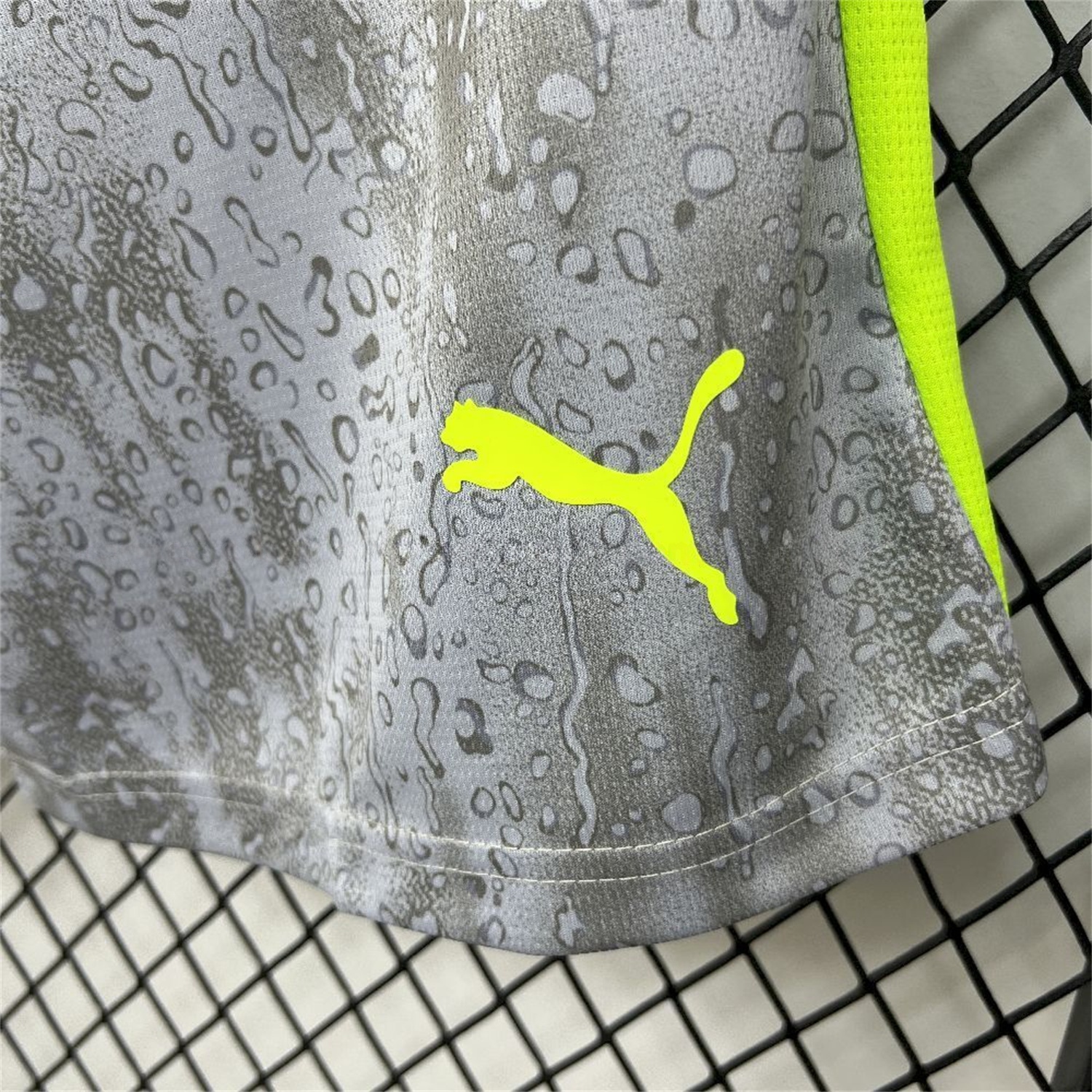 Manchester City 25-26 Third Grey Shorts - Fans Version - Unitedfutballjersey