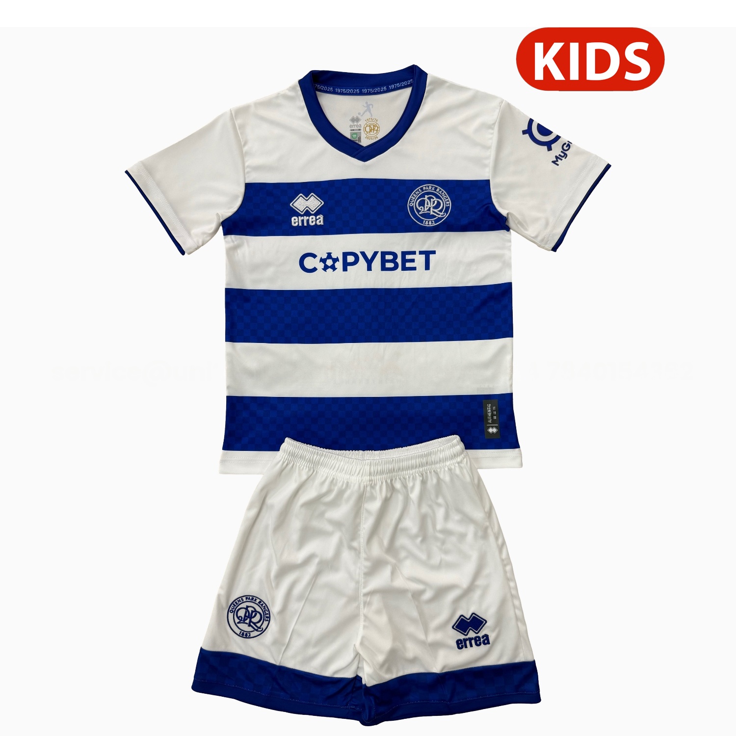 Queens Park Rangers 25-26 Home Kids Kit - Unitedfutballjersey