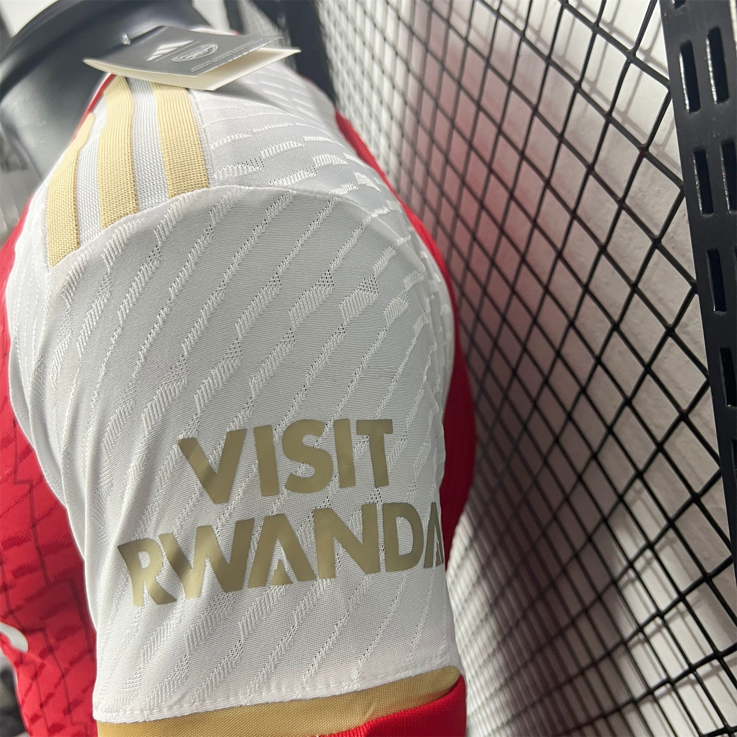 Retro Arsenal 2023-24 Home Red Jersey - Player Version - Unitedfutballjersey