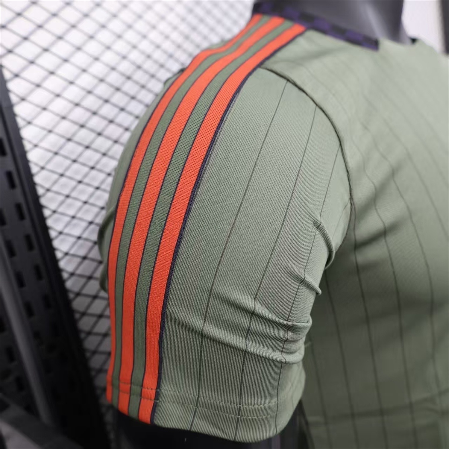 Bayern Munich 25-26 Trefoil Grey Green Travel Jersey - Player Version - Unitedfutballjersey