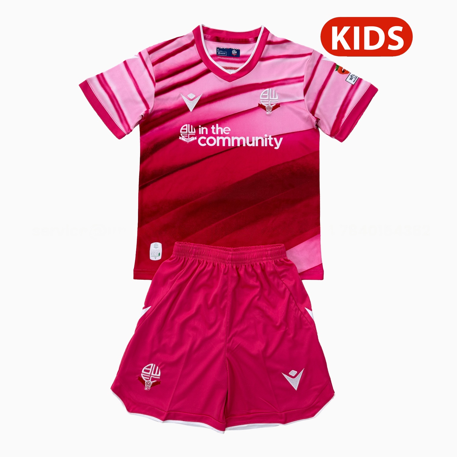 Bolton Wanderers 25-26 Third Kids Kit - Unitedfutballjersey
