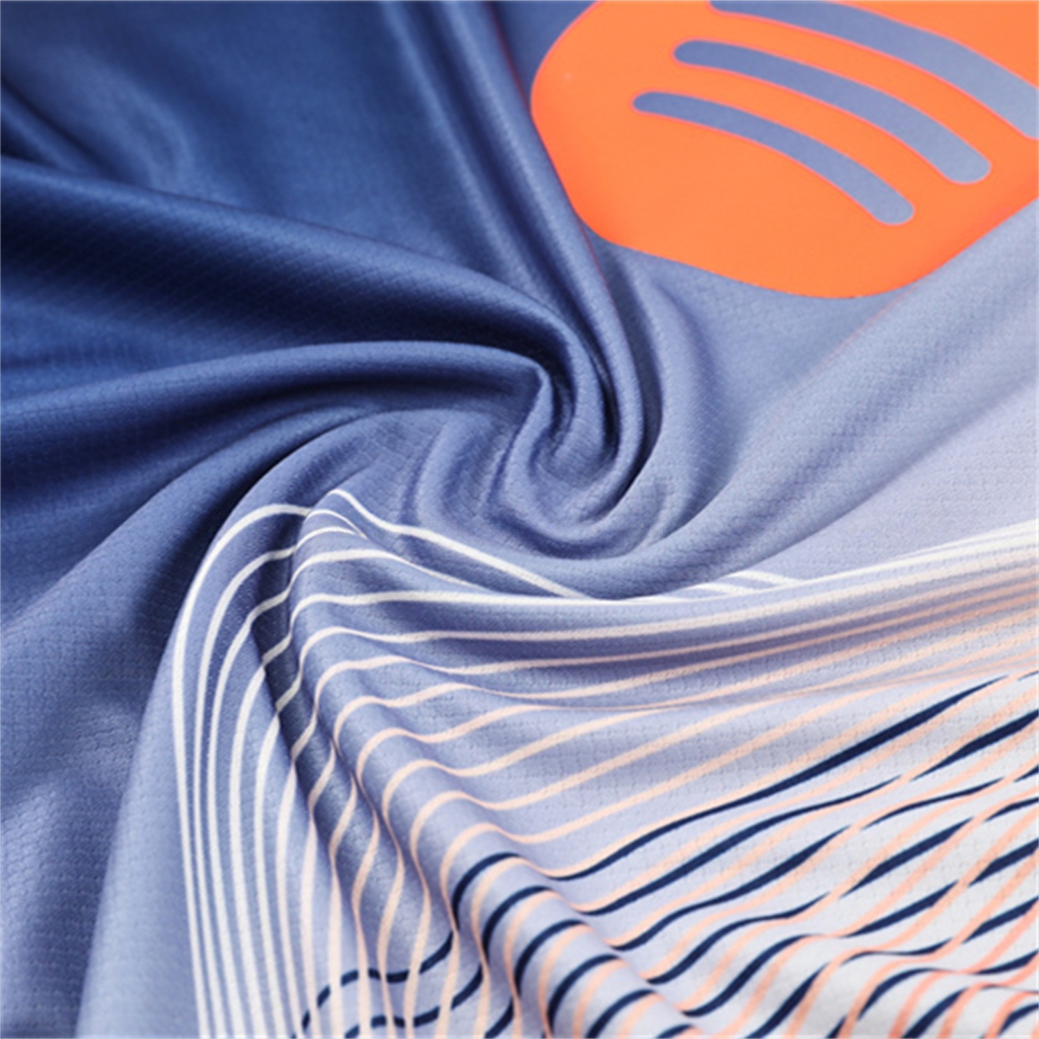 Barcelona 25-26 Kids Short-Sleeve Training Set - Red Blue Line Top & Blue Shorts - Unitedfutballjersey