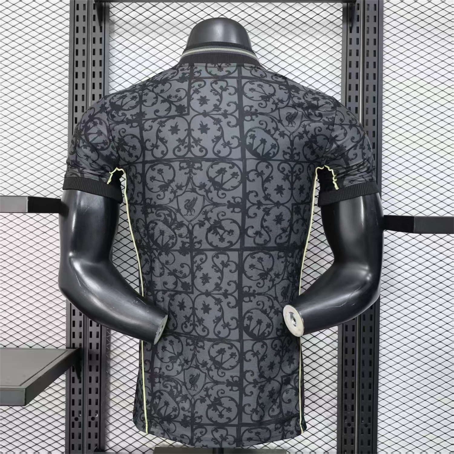 Liver.pool 25-26 Black Floral Pattern Special Jersey - Player Version - Unitedfutballjersey