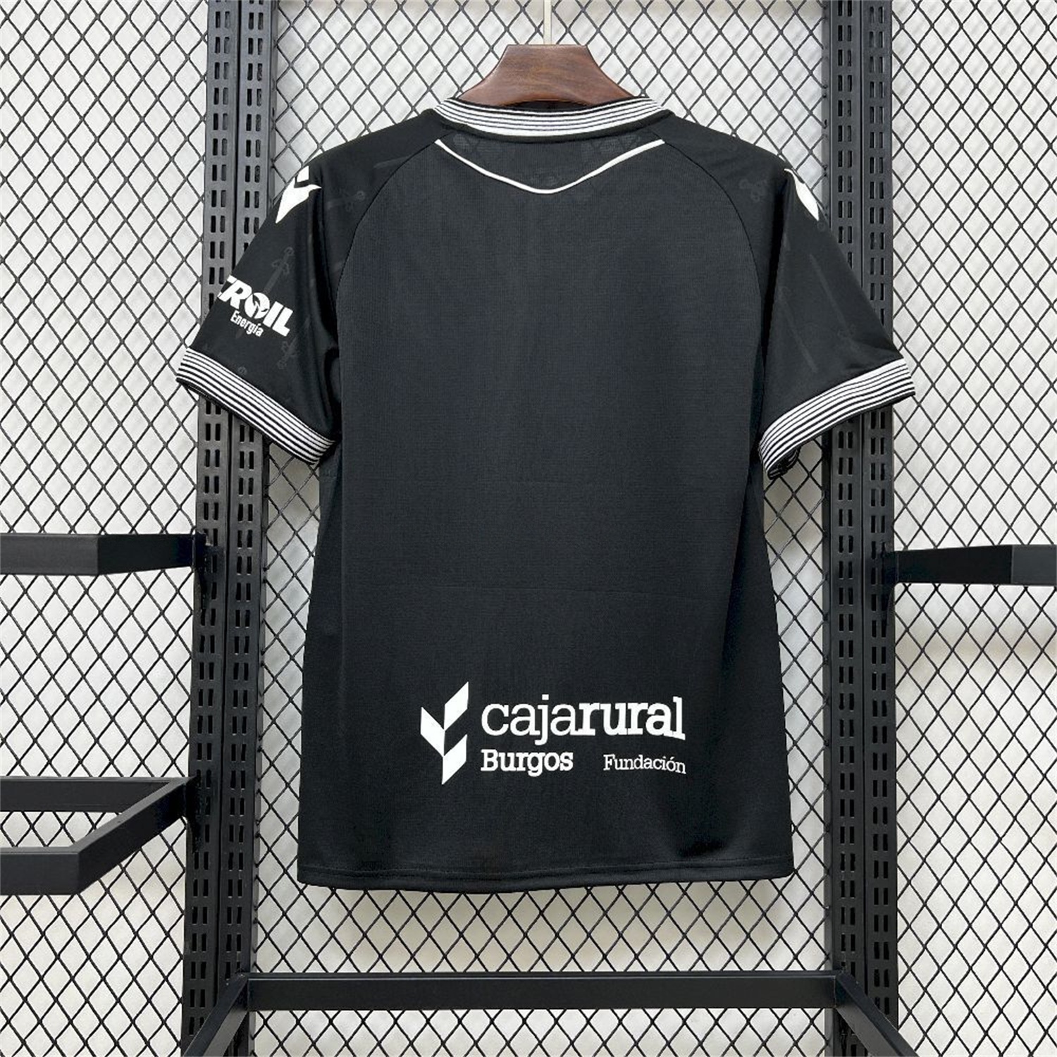 Burgos 25-26 Away Black Jersey - Fans Version - Unitedfutballjersey