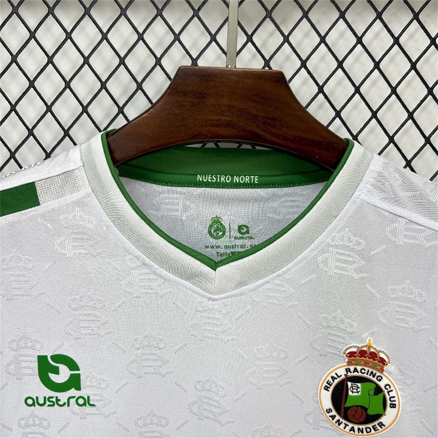 Racing de Santander 25-26 Home Jersey - Fans Version - Unitedfutballjersey
