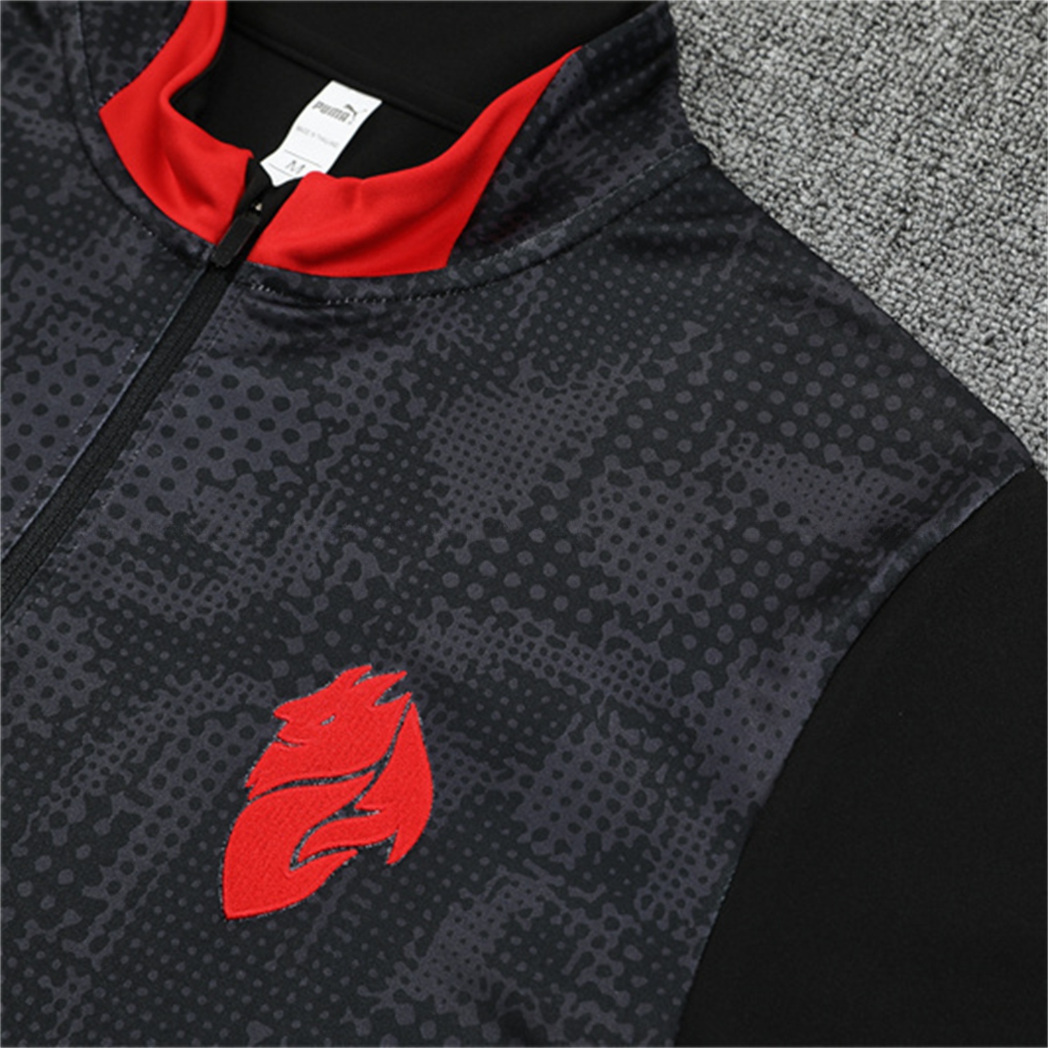 AC Milan 25-26 Long Sleeve Training Set - Black Top & Black Pants - Unitedfutballjersey