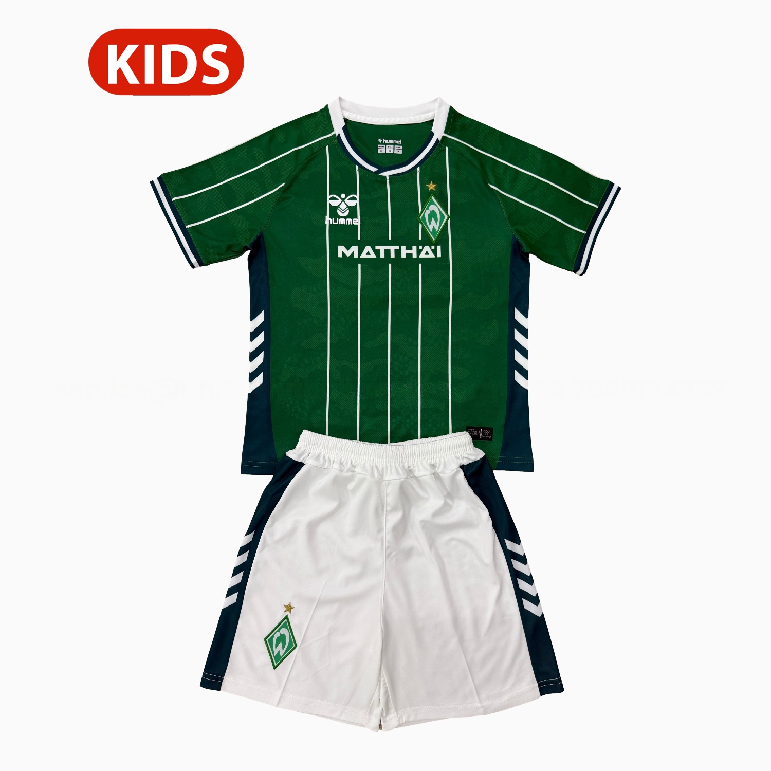 Werder Bremen 25-26 Home Kids Kit - Unitedfutballjersey
