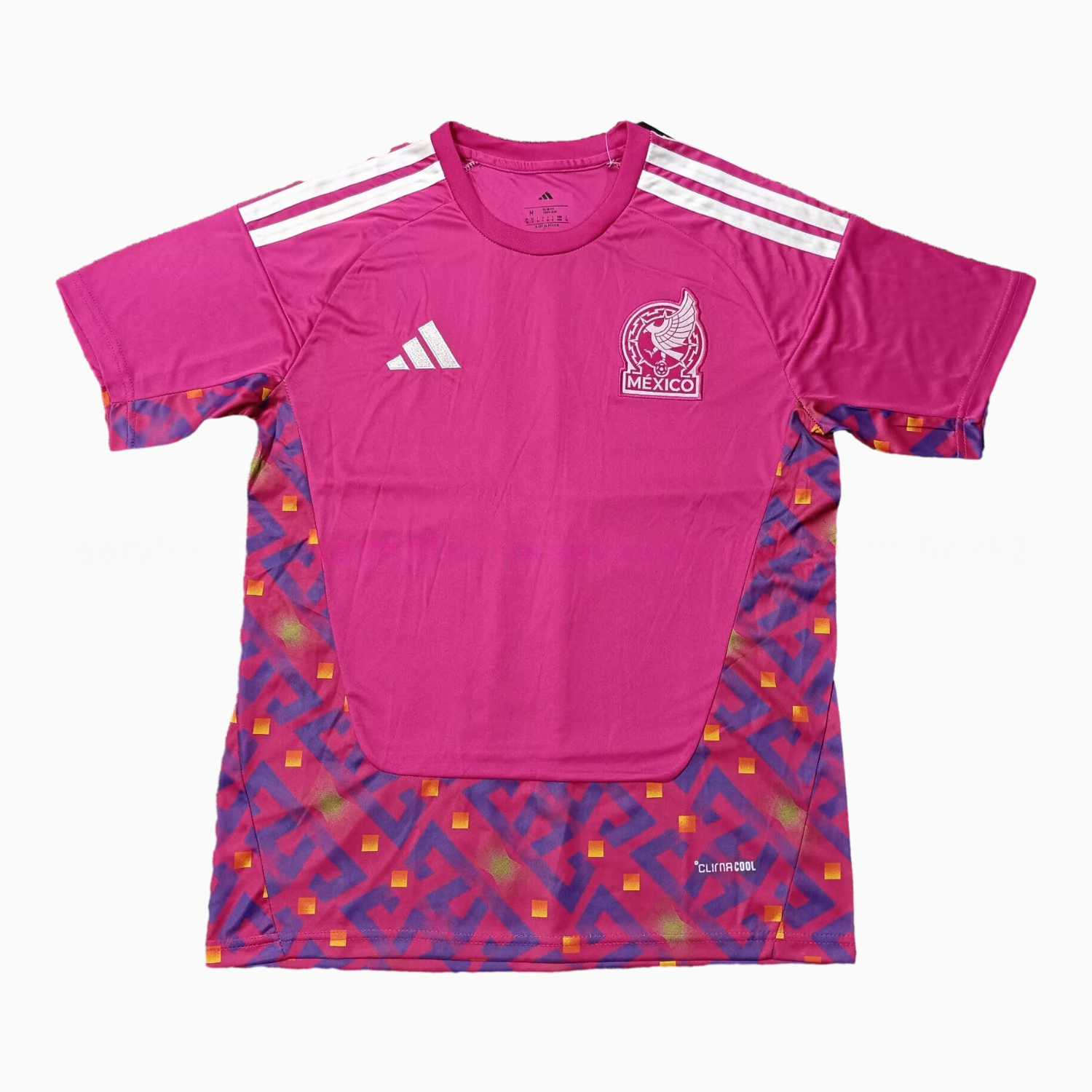 Mexico 2026 Goalkeeper Pink Jersey - Fans Version - Unitedfutballjersey