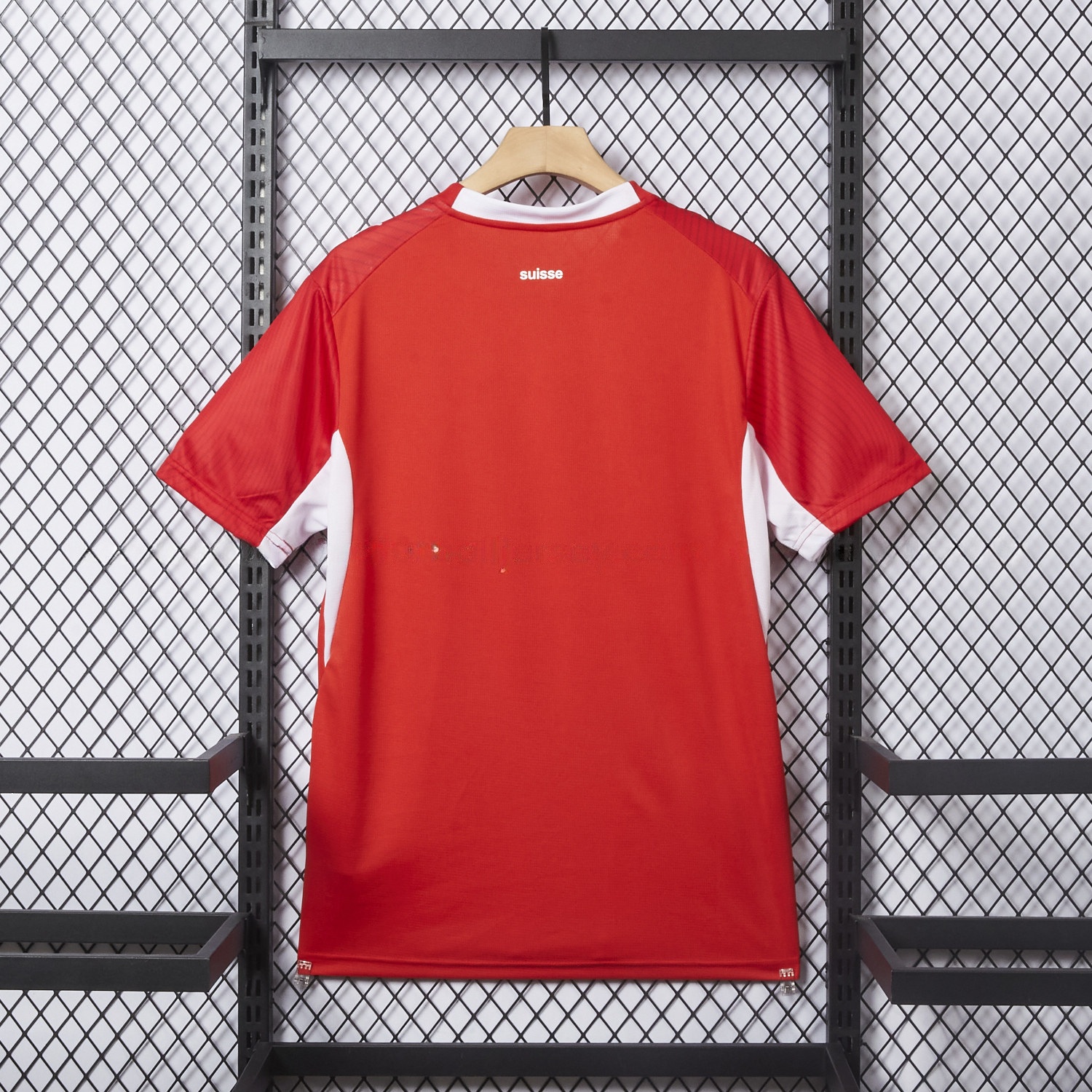 Switzerland 25-26 Home (Informal-release Version) Red Jersey - Fans Version - Unitedfutballjersey