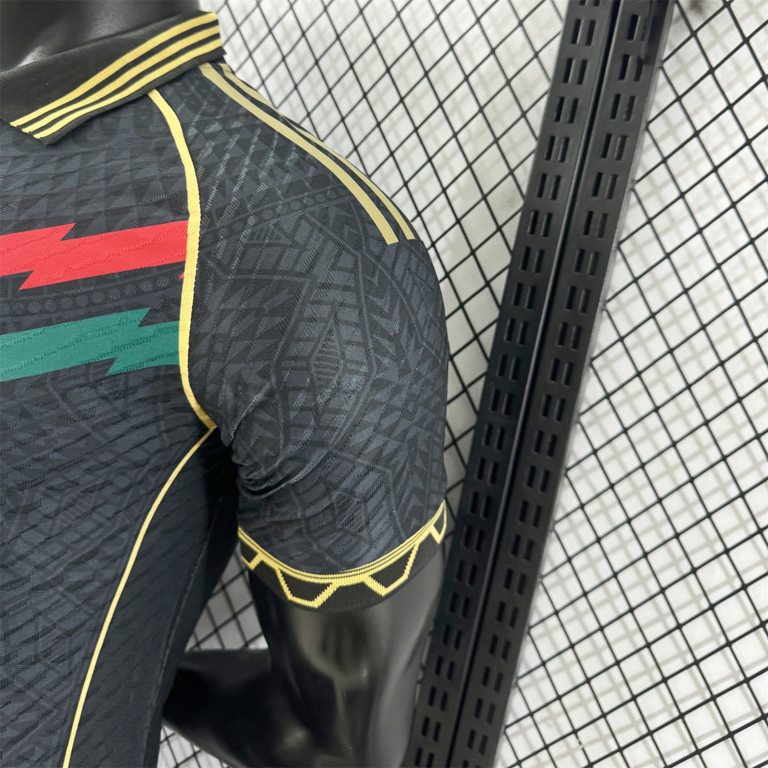 Mexico 25-26 Red And Green Chest Lines Special Jersey - Player Version - Unitedfutballjersey