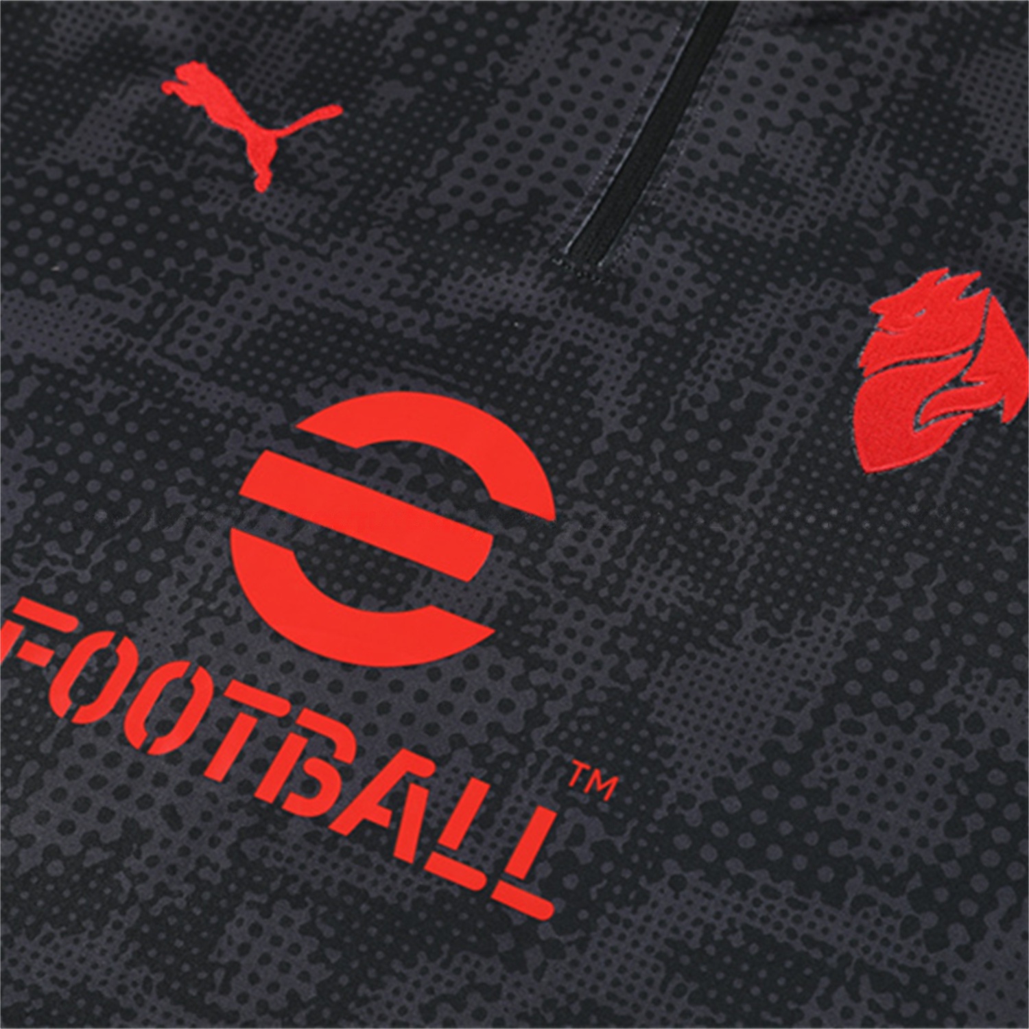 AC Milan 25-26 Long Sleeve Training Set - Black Top & Black Pants - Unitedfutballjersey