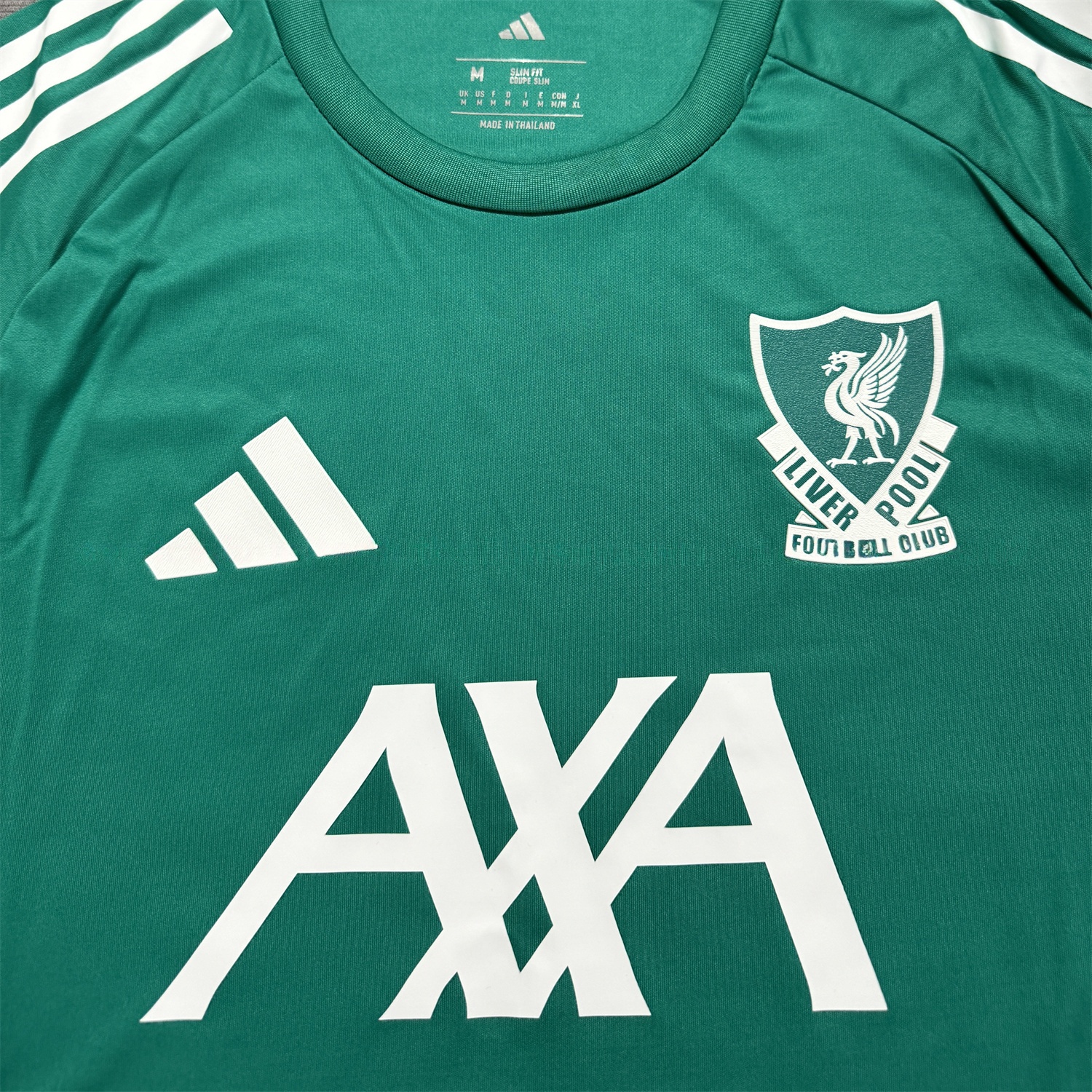 Liver.pool 25-26 AXA Green Training Jersey - Fans Version - Unitedfutballjersey