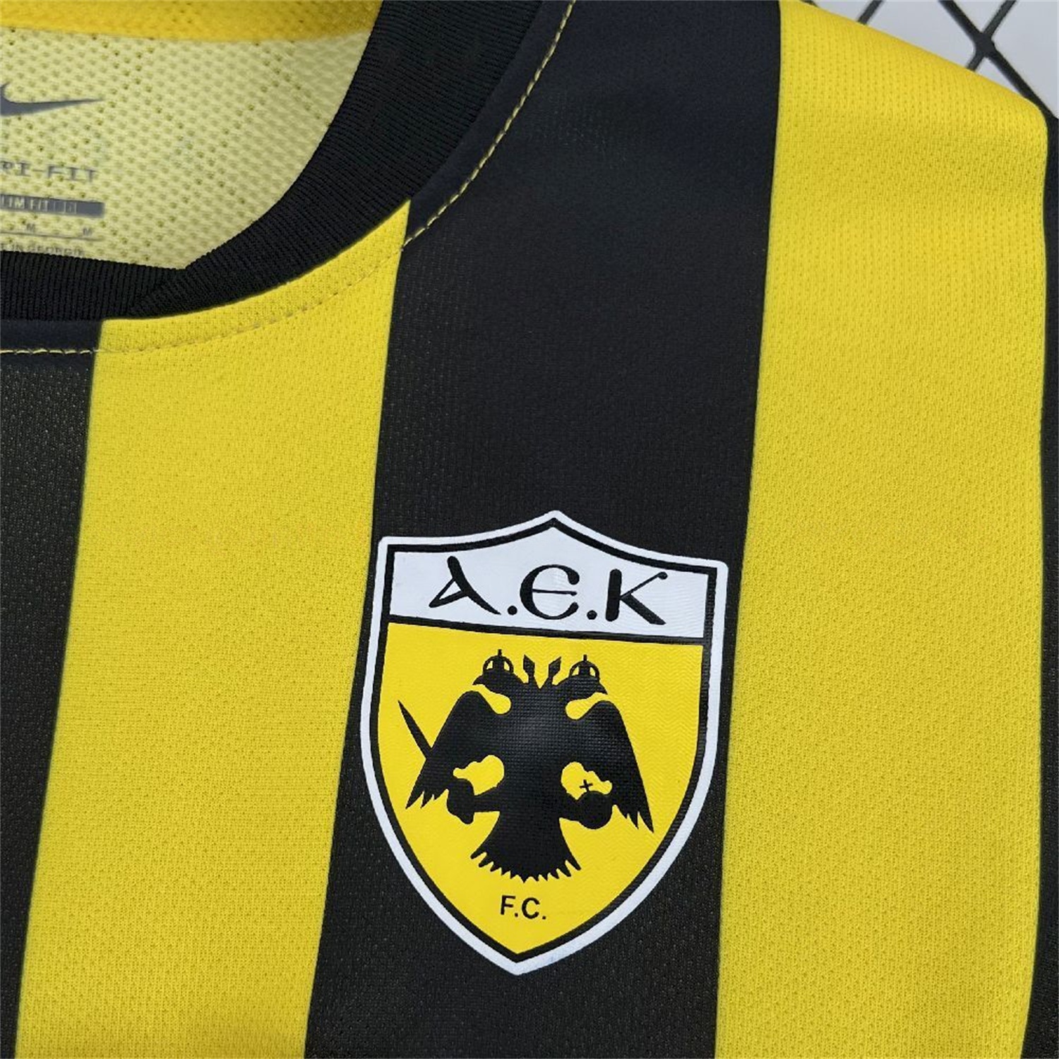 AEK Athens 25-26 Home Yellow Jersey - Fans Version - Unitedfutballjersey