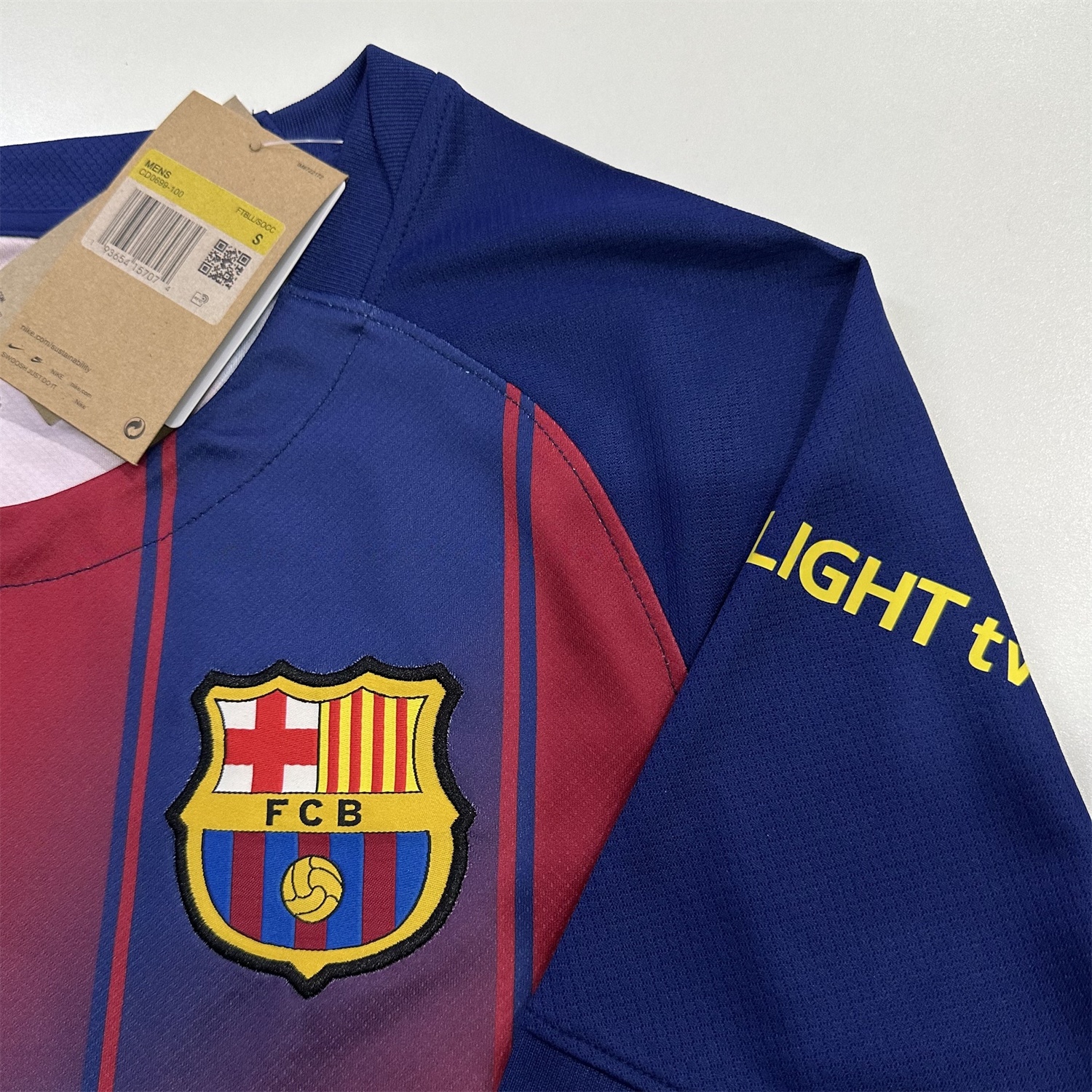 Barcelona 25-26 Home Unsponsored Jersey - Fans Version - Unitedfutballjersey