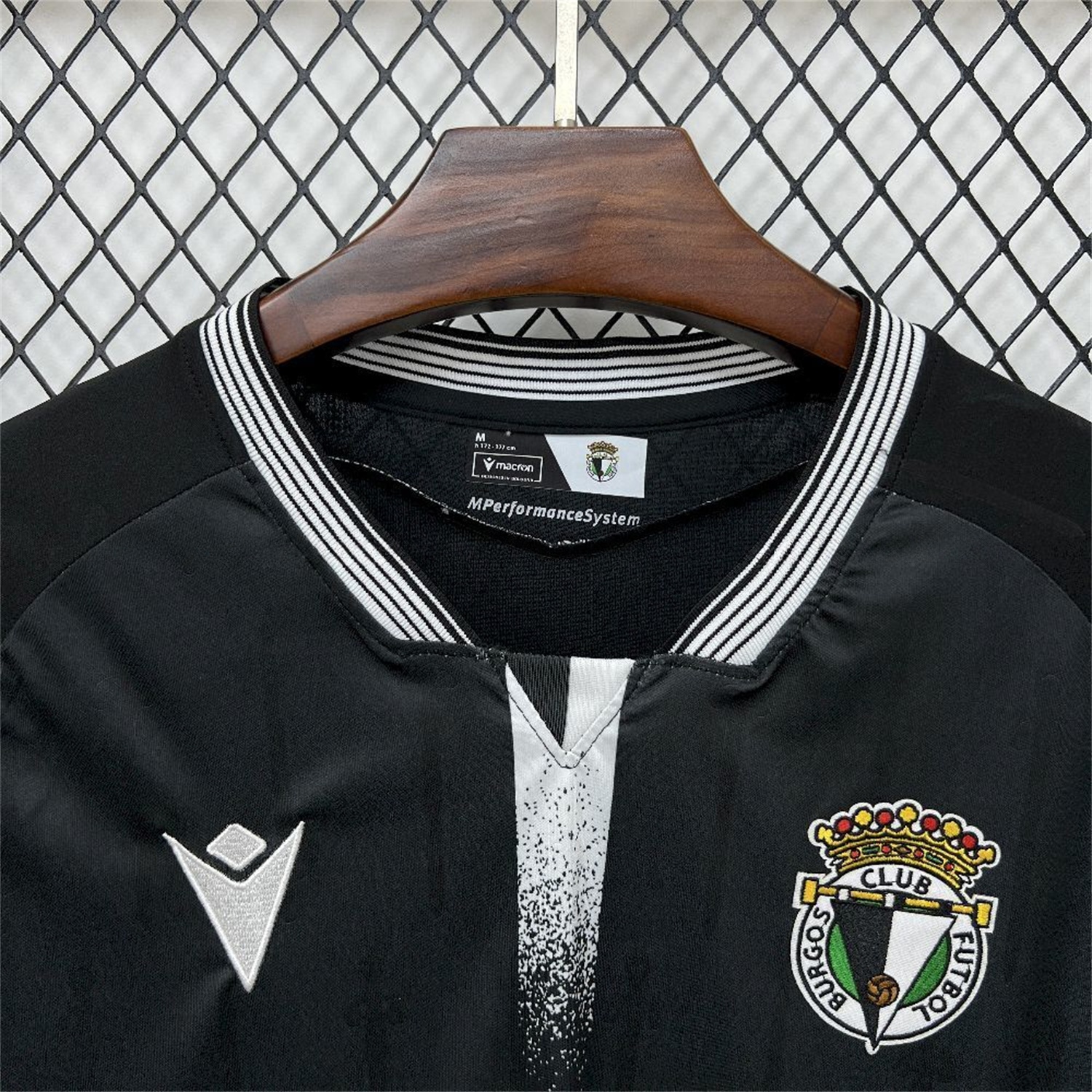 Burgos 25-26 Away Black Jersey - Fans Version - Unitedfutballjersey