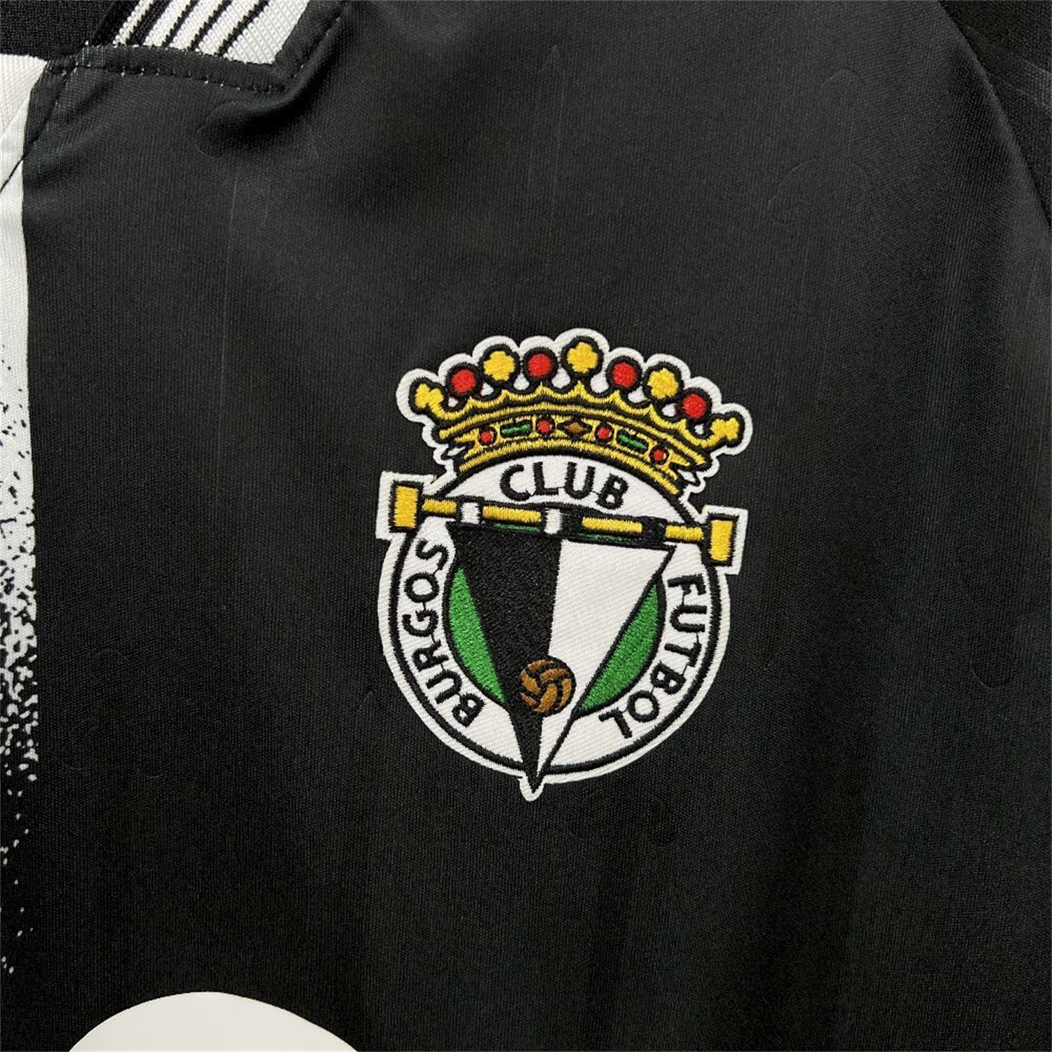 Burgos 25-26 Away Black Jersey - Fans Version - Unitedfutballjersey