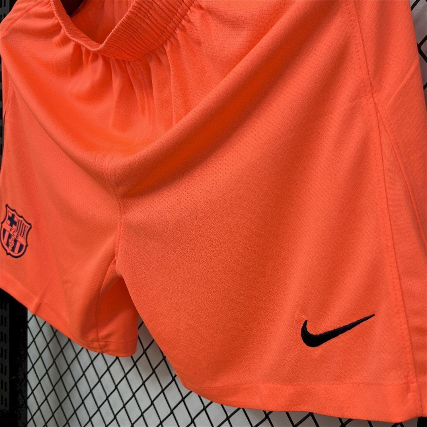 Barcelona 25-26 Third Orange Shorts - Fans Version - Unitedfutballjersey