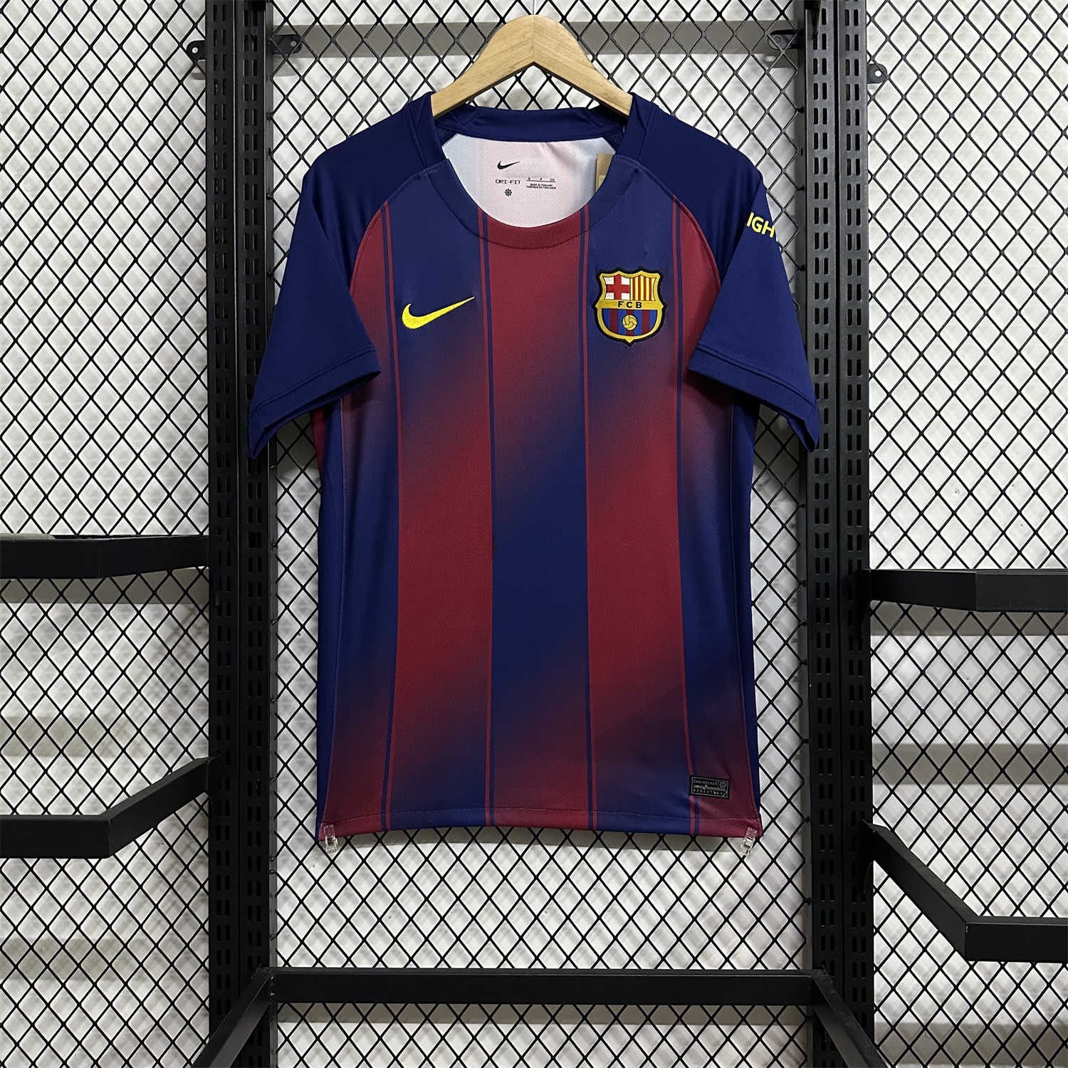 Barcelona 25-26 Home Unsponsored Jersey - Fans Version - Unitedfutballjersey