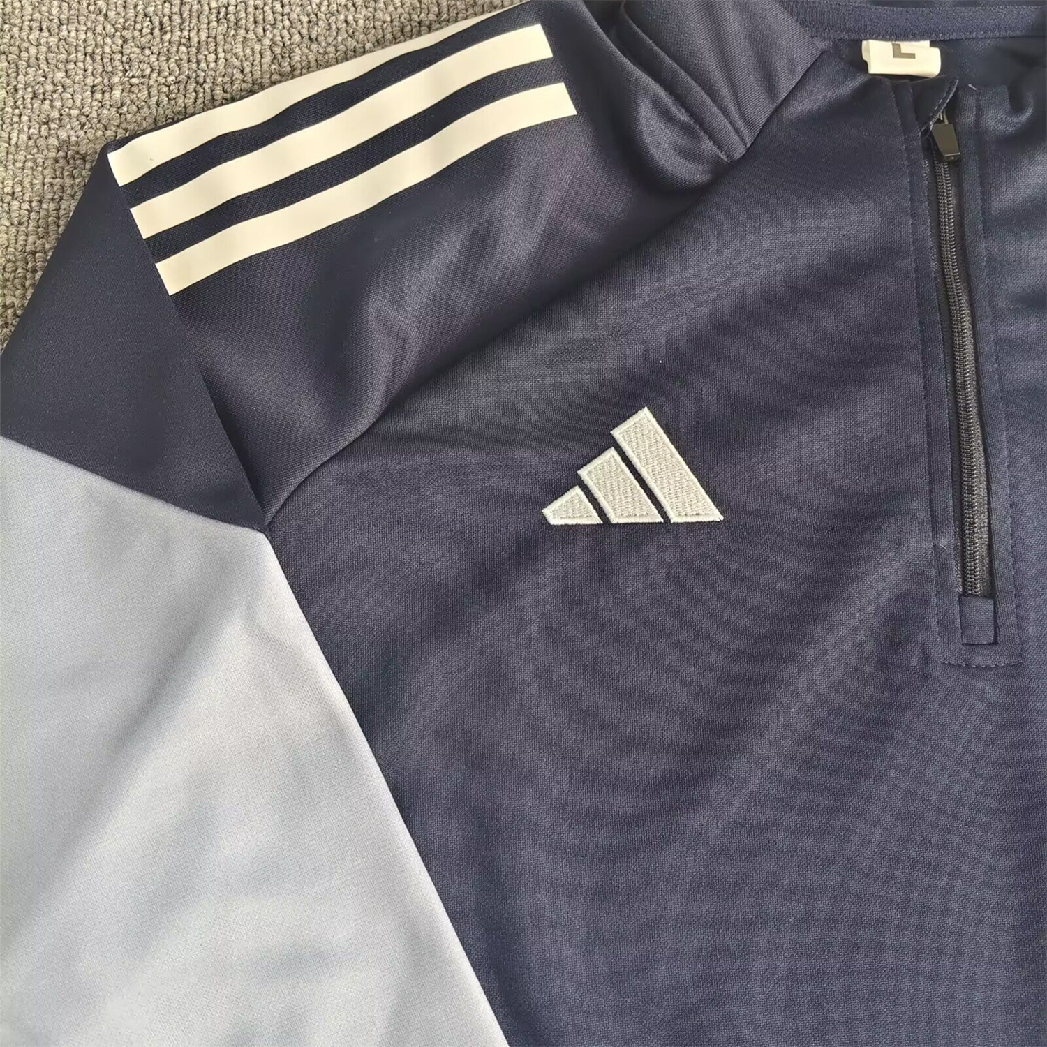 Schalke 04 25-26 Long Sleeve Training Set - Deep Blue Top & Deep Blue Pants - Unitedfutballjersey