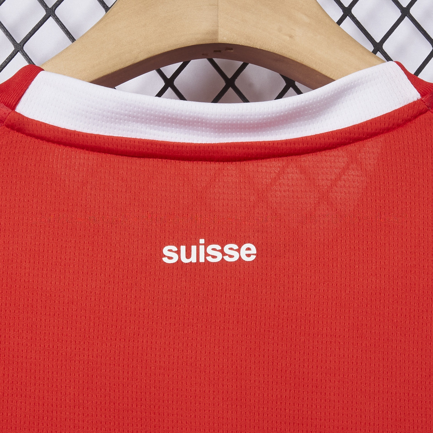 Switzerland 25-26 Home (Informal-release Version) Red Jersey - Fans Version - Unitedfutballjersey