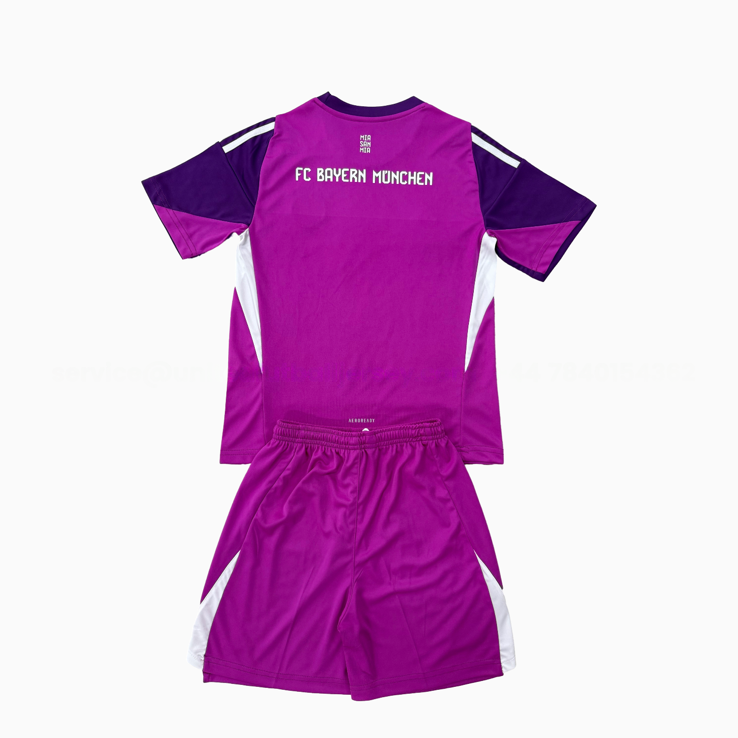 Bayern Munich 25-26 Pueple Goalkeeper Kids Kit - Unitedfutballjersey