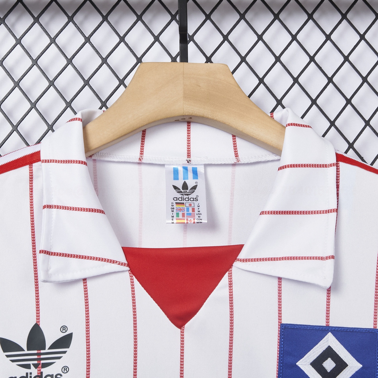 Retro Hamburger SV 1982-83 Home Long Sleeves Jersey - Unitedfutballjersey