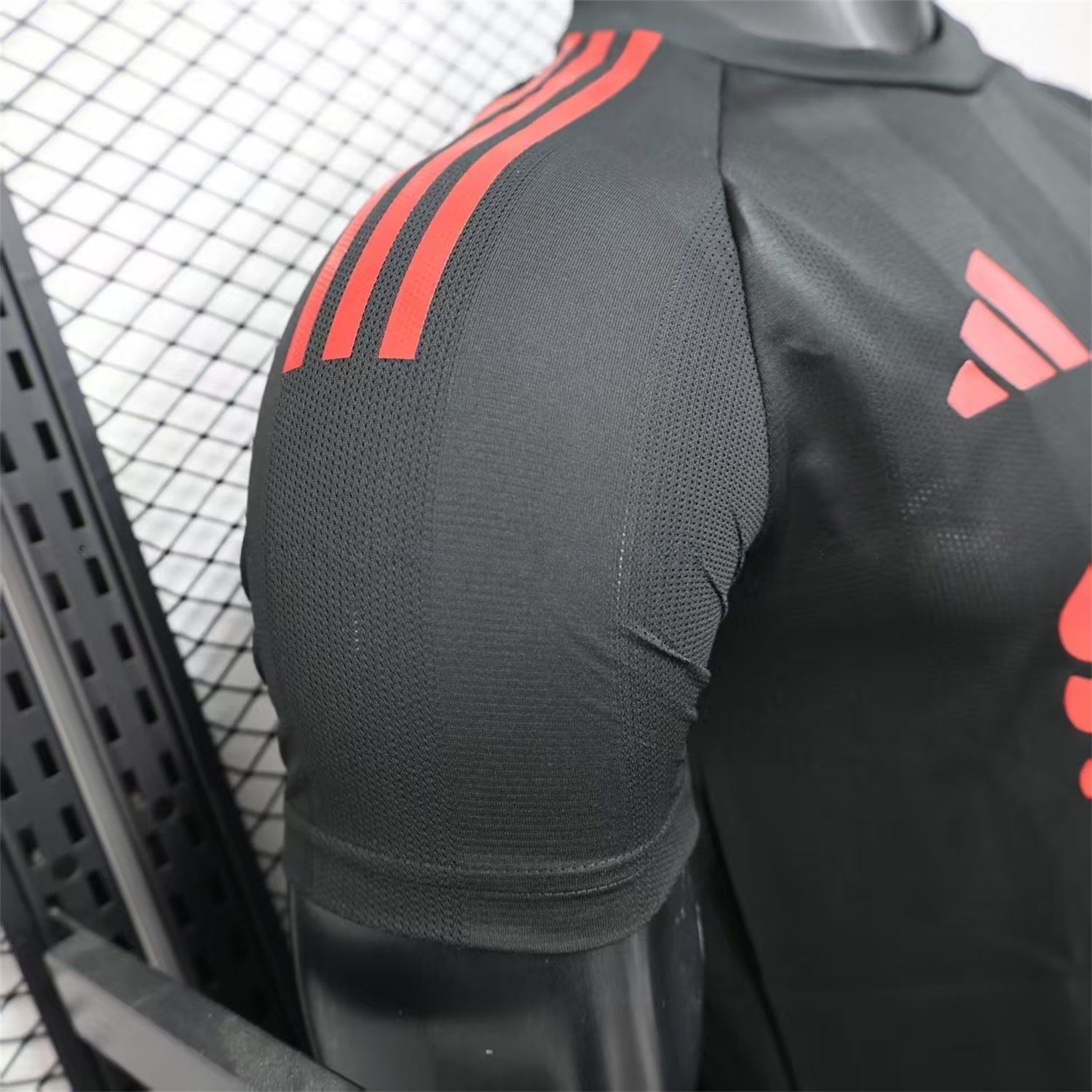 Liver.pool 25-26 Black Special Whit Red Sponsor Jersey - Player Version - Unitedfutballjersey