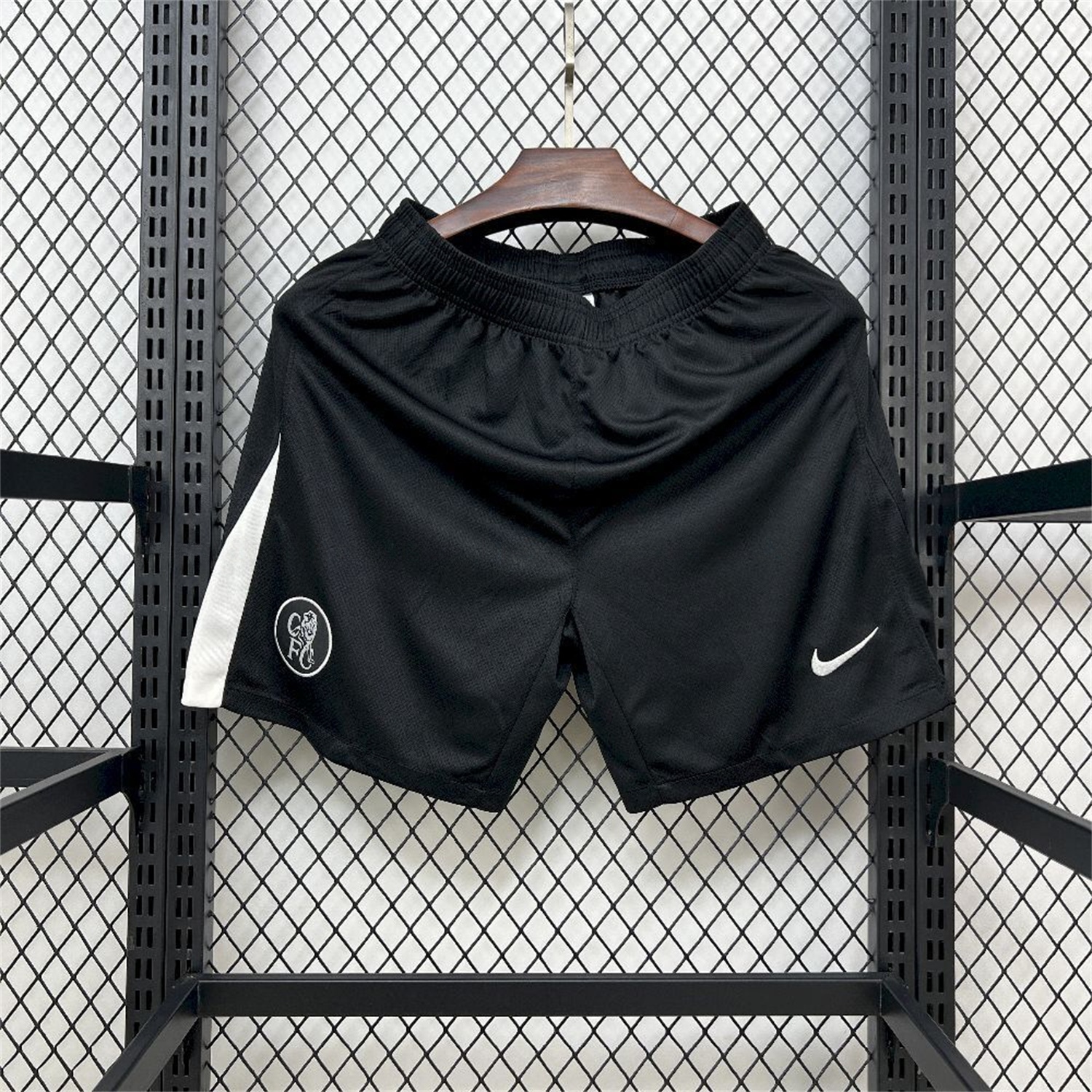 C.H.E.L.S.E.A 25-26 Third Black Shorts - Fans Version - Unitedfutballjersey