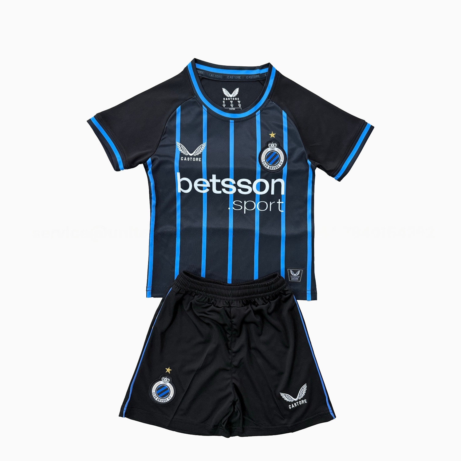 Club Brugge 25-26 Home Kids Kit - Unitedfutballjersey