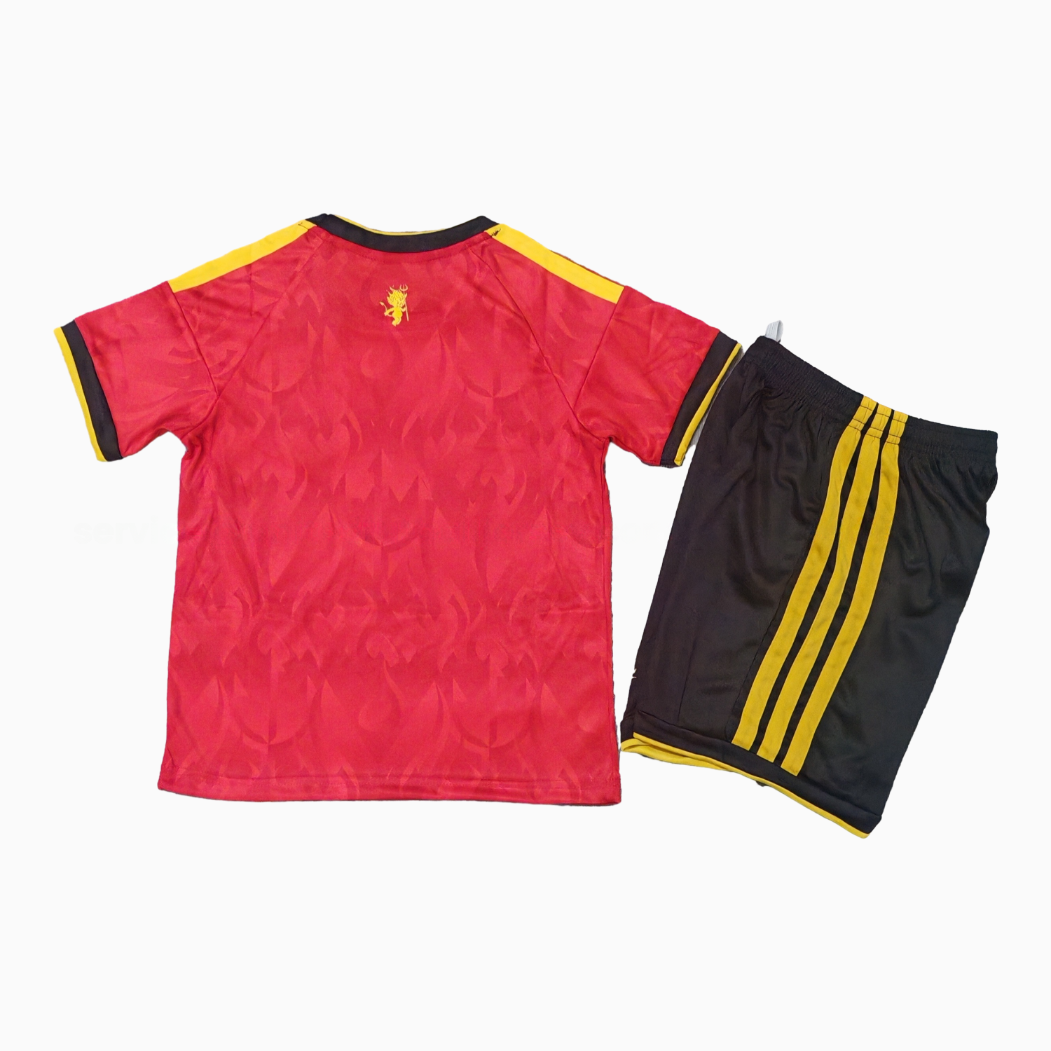 Belgium 25-26 Home (Informal-release Version) Kids Kit - Unitedfutballjersey