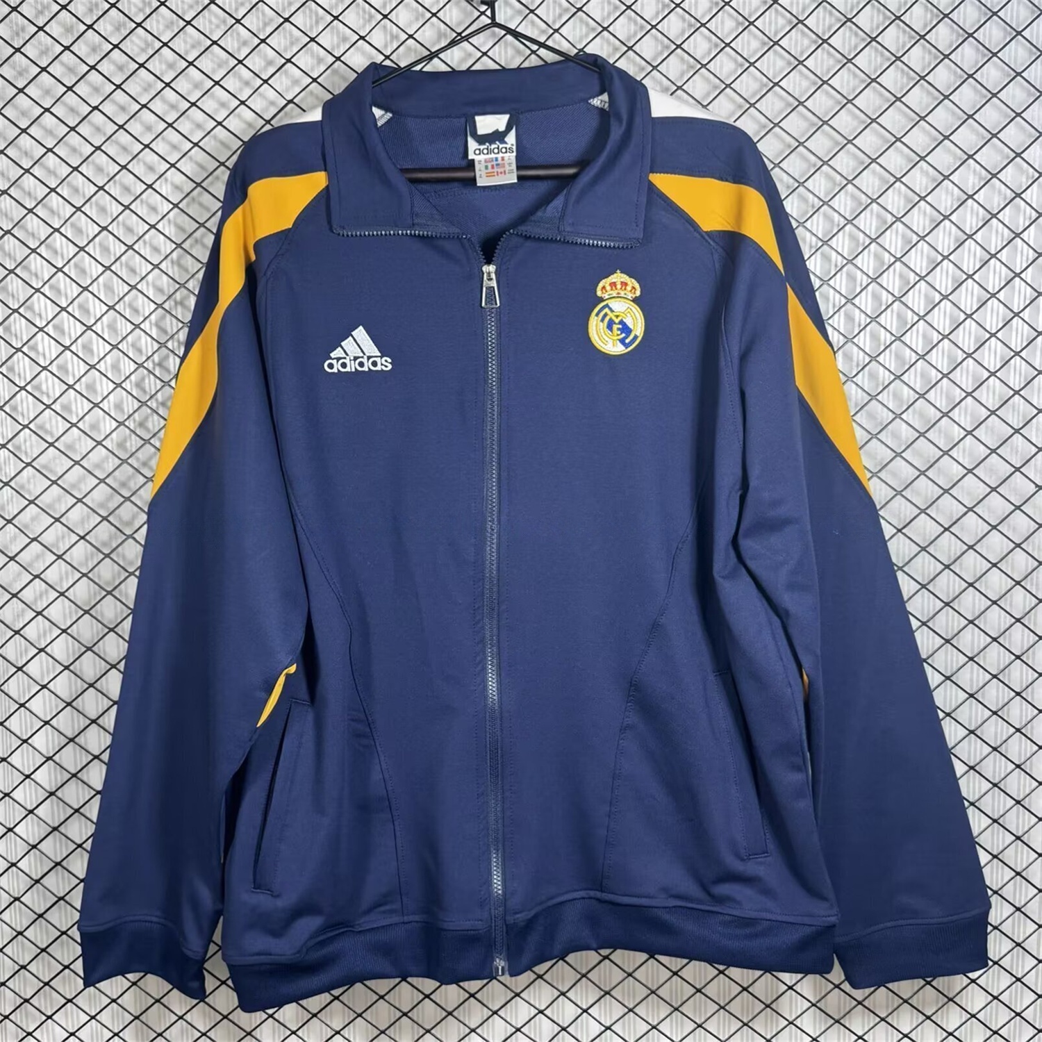 Real Madrid 25-26 Windbreaker Jacket - Blue And Yellow - Unitedfutballjersey