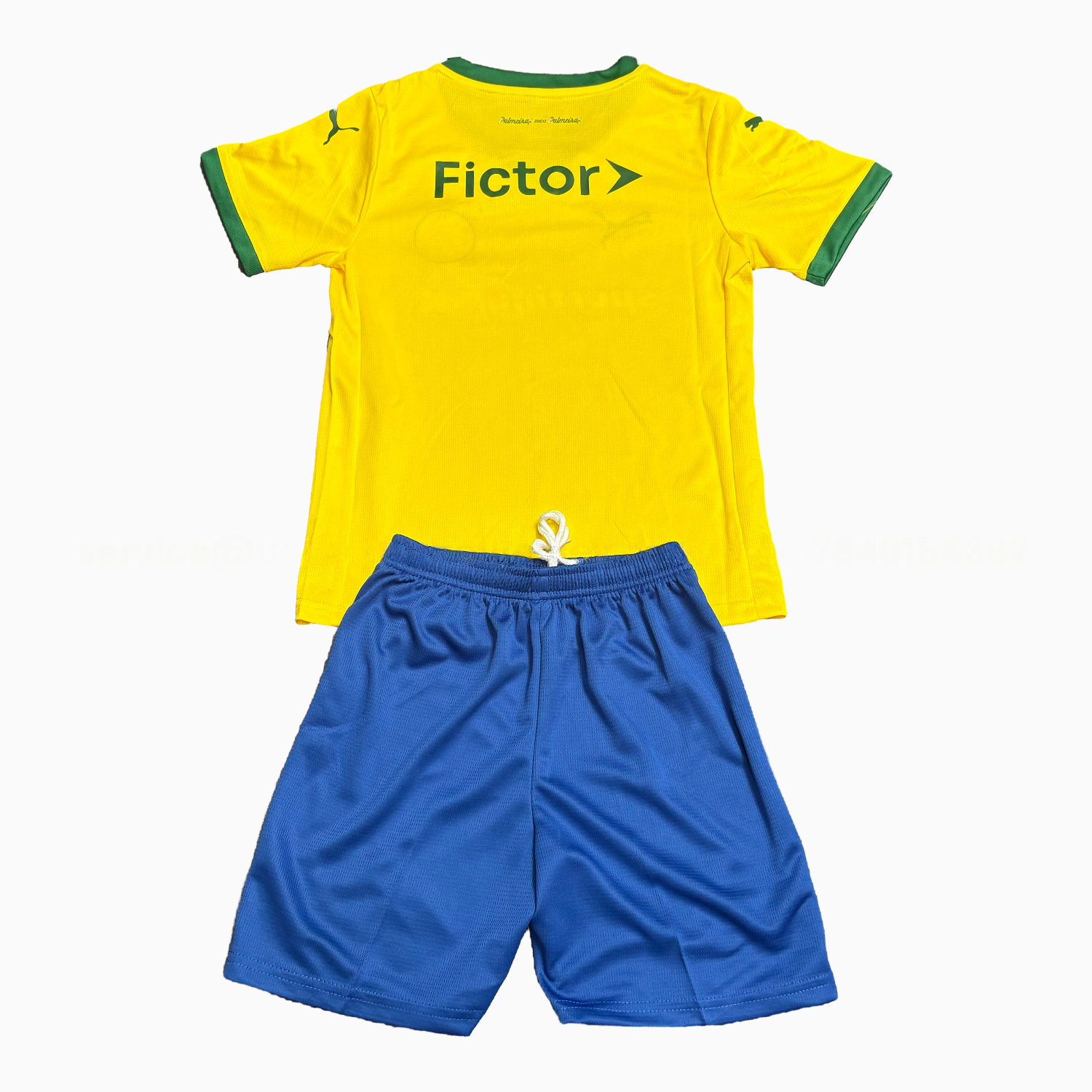 Palmeiras 25-26 Third Yellow Kids Kit - Unitedfutballjersey