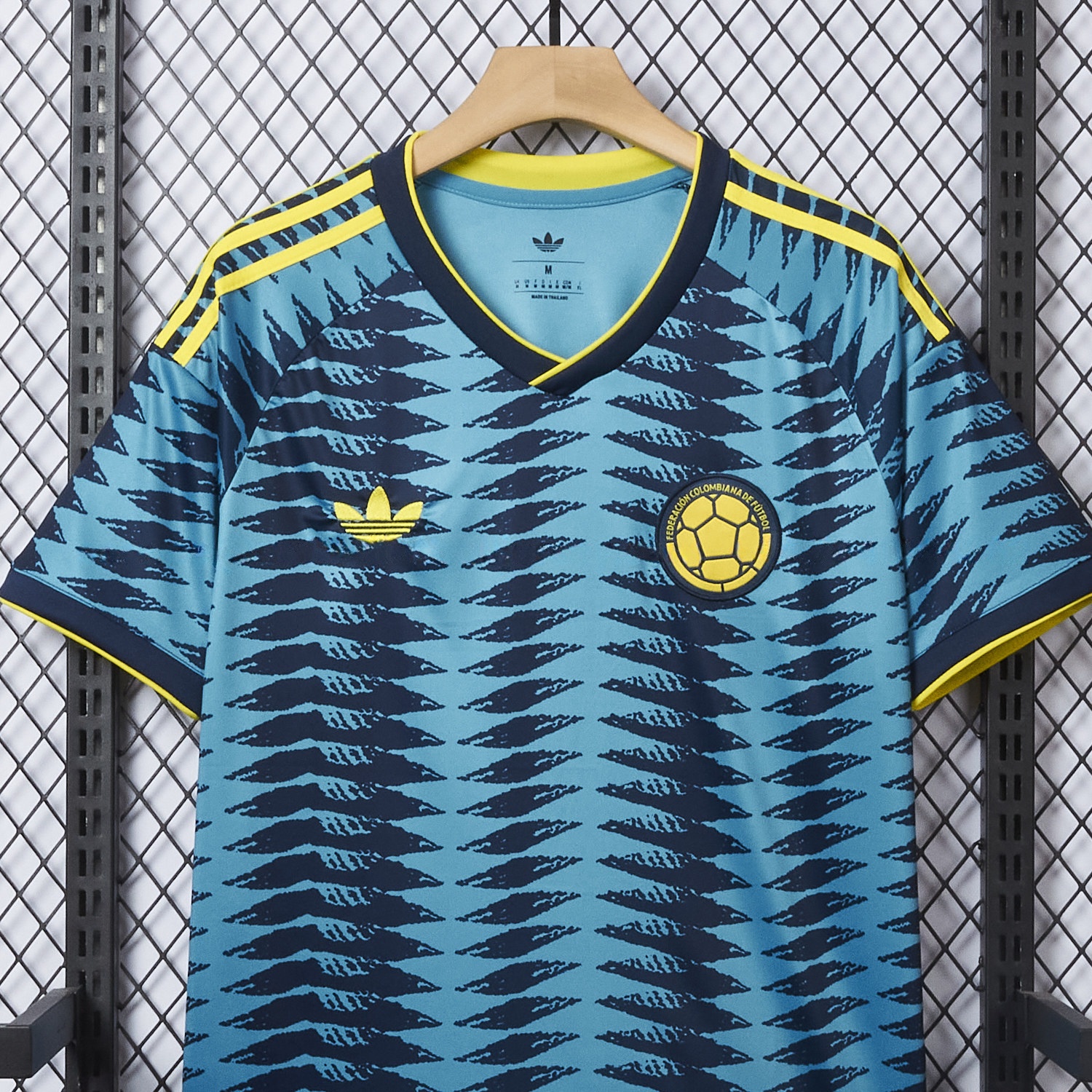 Colombia 2026 Away Blue Jersey (Leaked Version) - Fans Version - Unitedfutballjersey