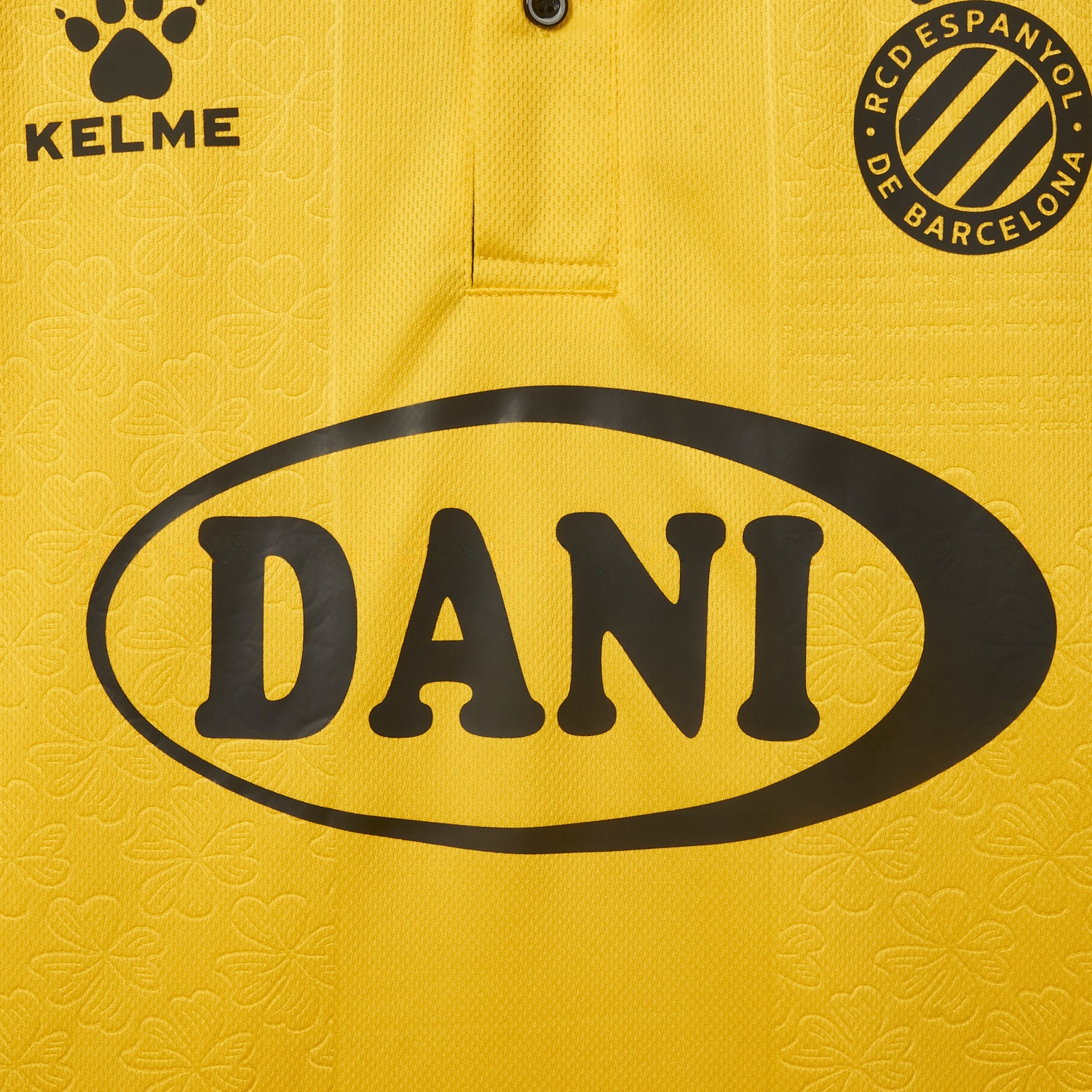 RCD Espanyol 25-26 125th Anniversary Yellow Jersey - Fans Version - Unitedfutballjersey