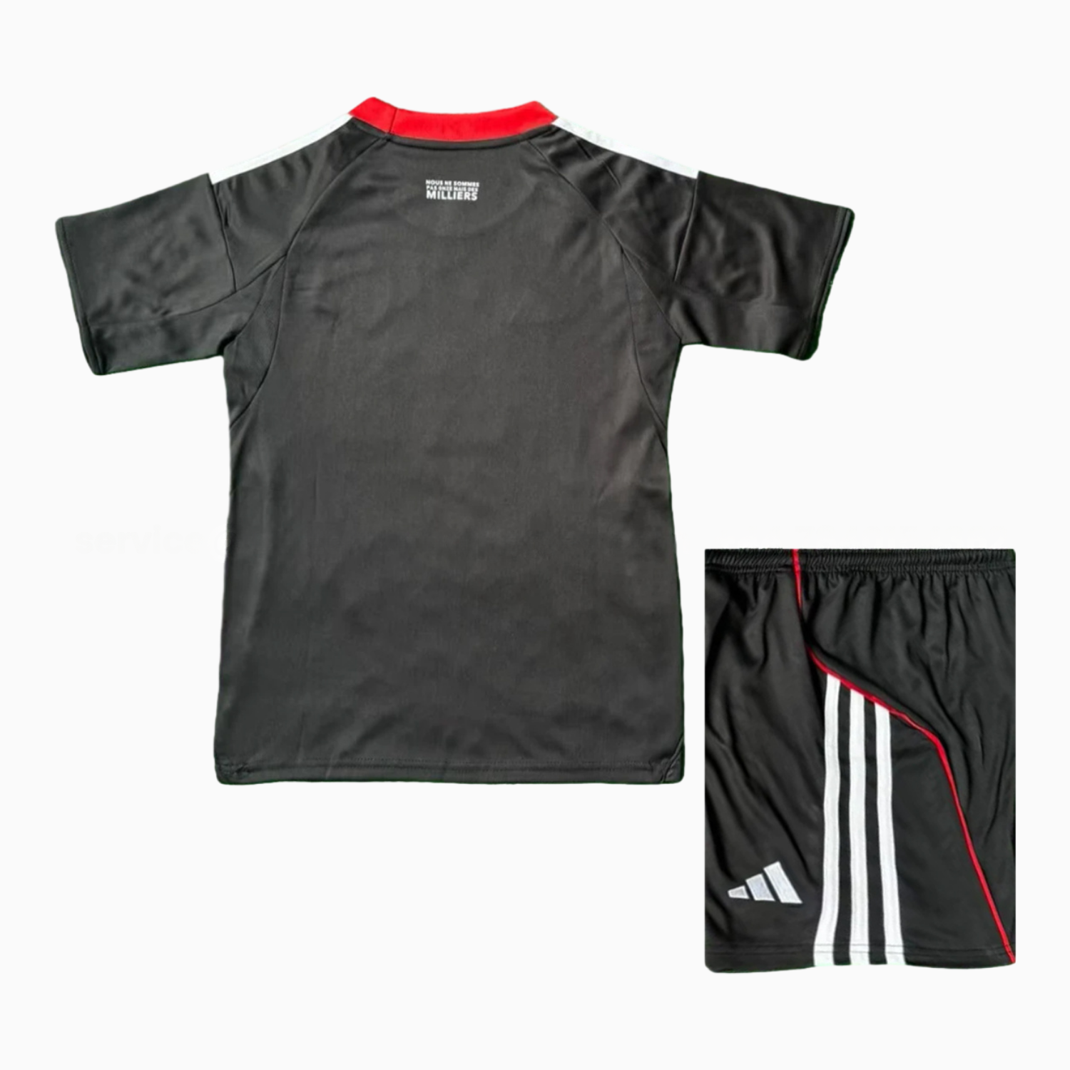 Strasbourg 25-26 Third Black Kids Kit - Unitedfutballjersey
