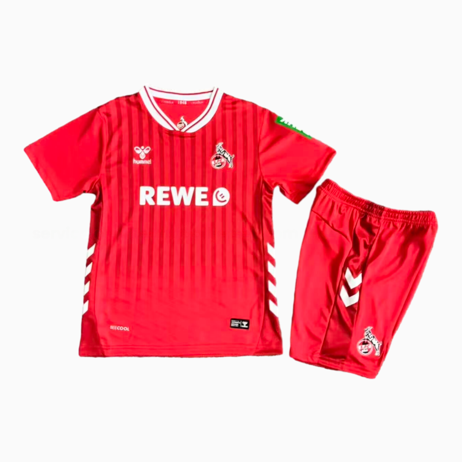 Köln 25-26 Away Kids Kit - Unitedfutballjersey