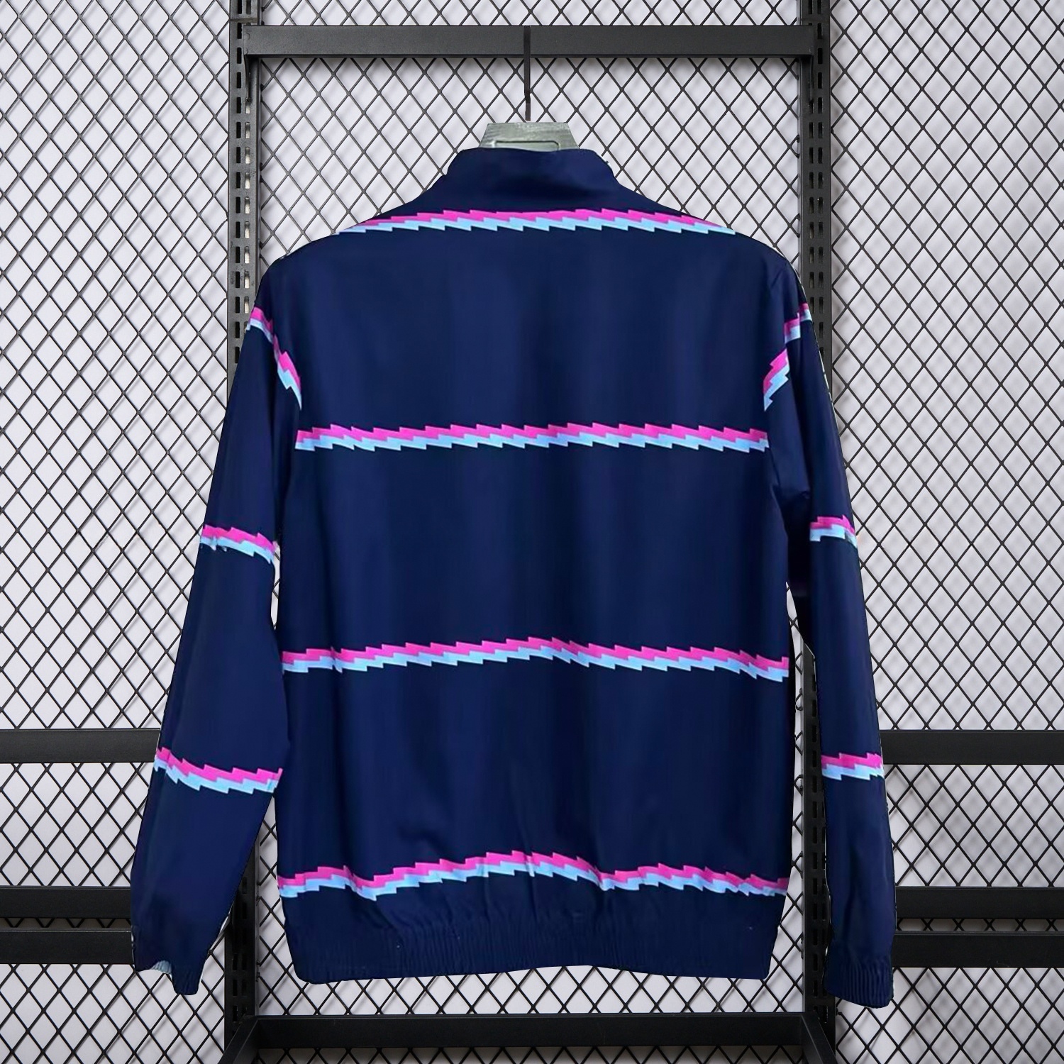 Arsenal 25-26 Double Sided Reversible Windbreaker - Deep Blue & Light Blue - Unitedfutballjersey