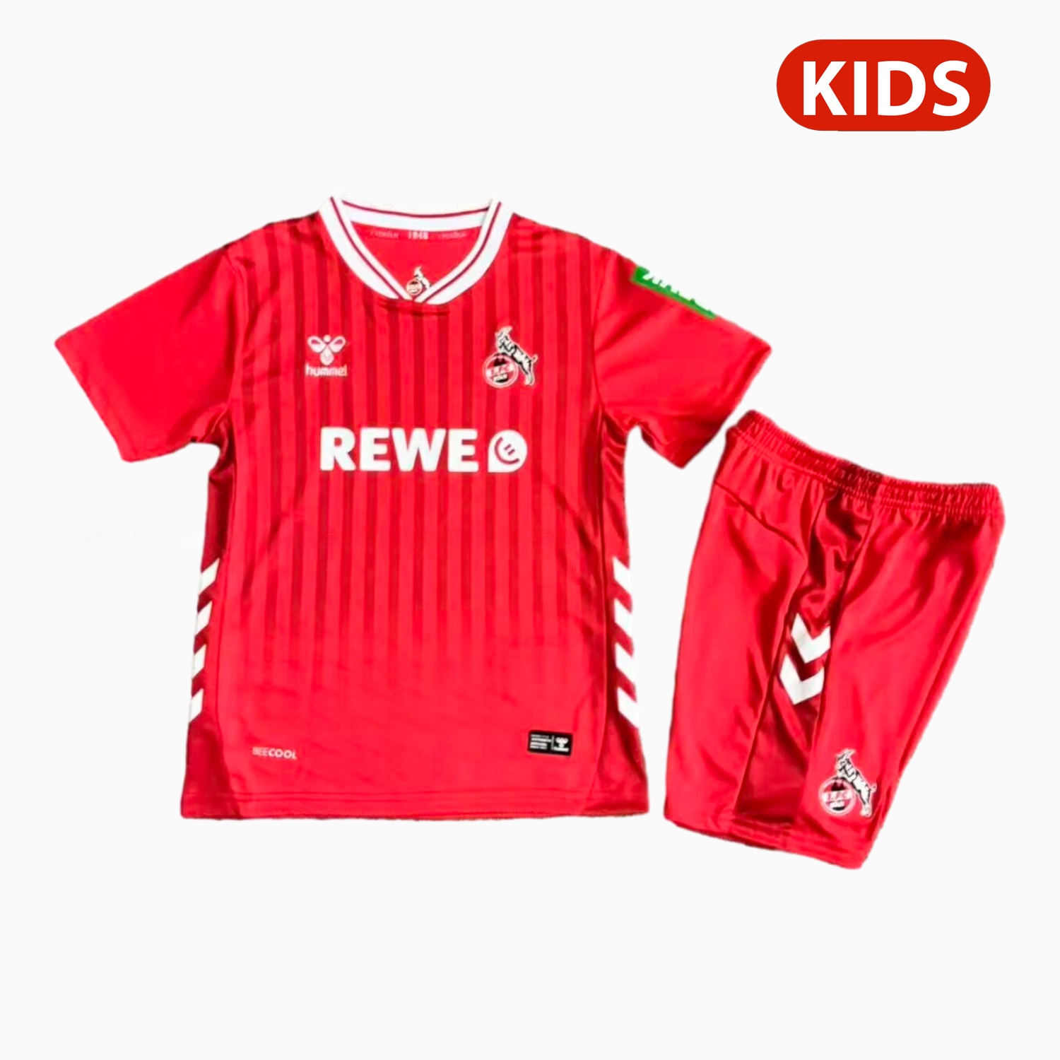 Köln 25-26 Away Kids Kit - Unitedfutballjersey