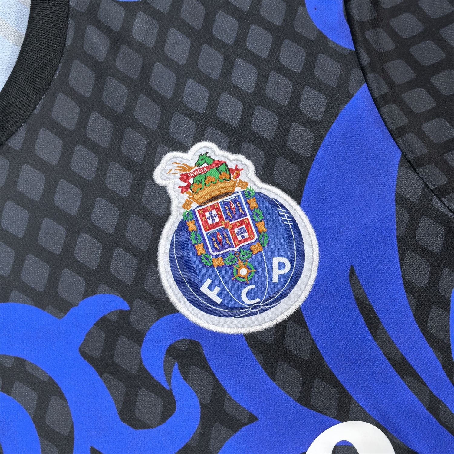Porto 25-26 Grey Dragon Blue And Black Jersey - Fans Version - Unitedfutballjersey
