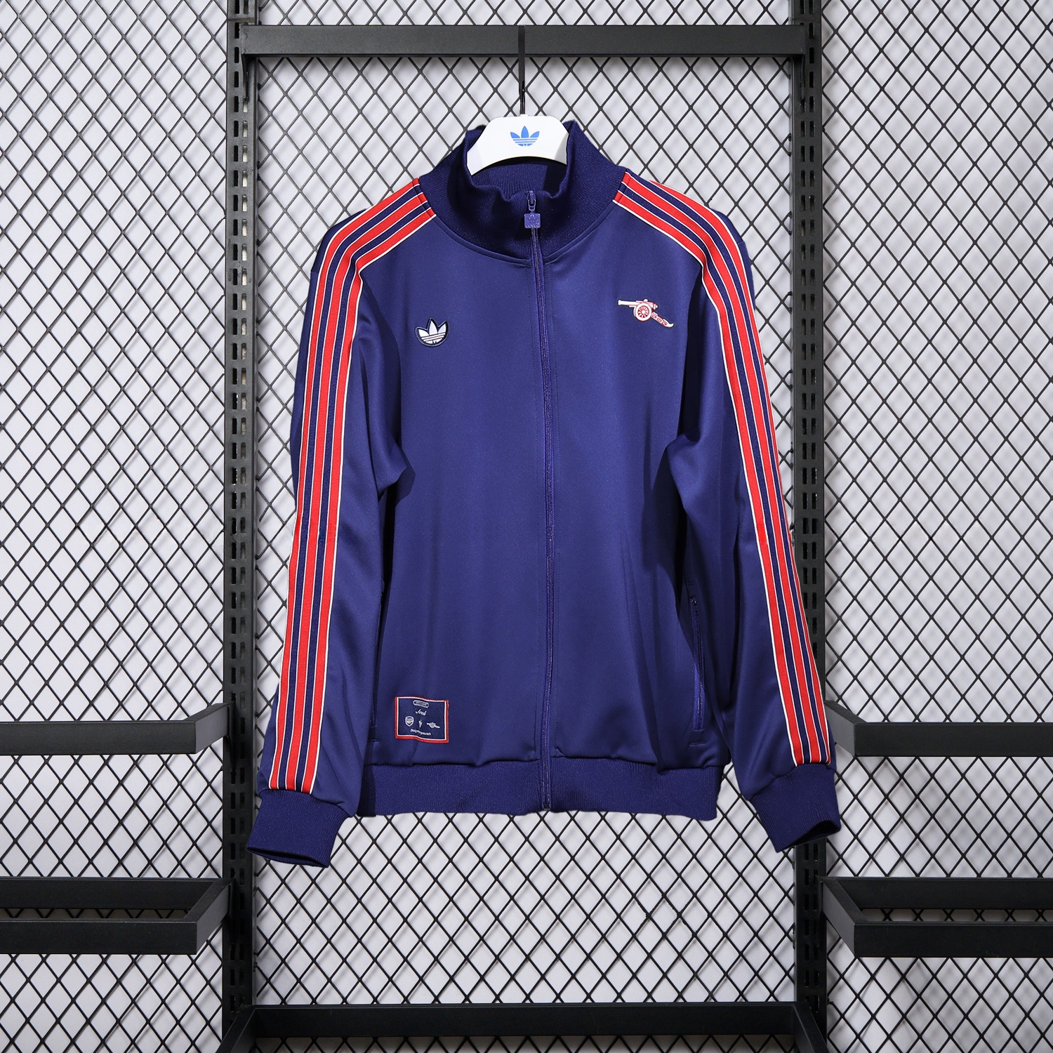 Arsenal 25-26 Red Lines Training Set - Purple Top and Purple Pants - Unitedfutballjersey