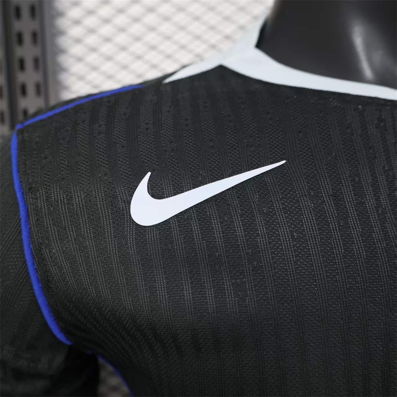 C.H.E.L.S.E.A 25-26 Third Long Unsponsored Black Jersey - Player Version - Unitedfutballjersey